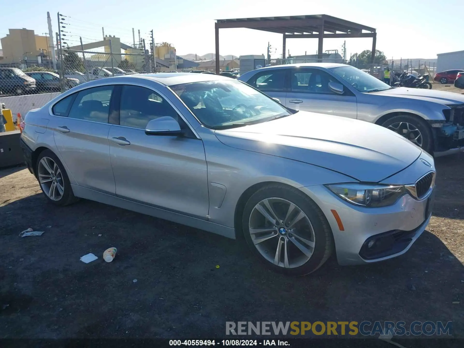 1 Фотография поврежденного автомобиля WBA4J1C51KBM18888 BMW 430I GRAN COUPE 2019