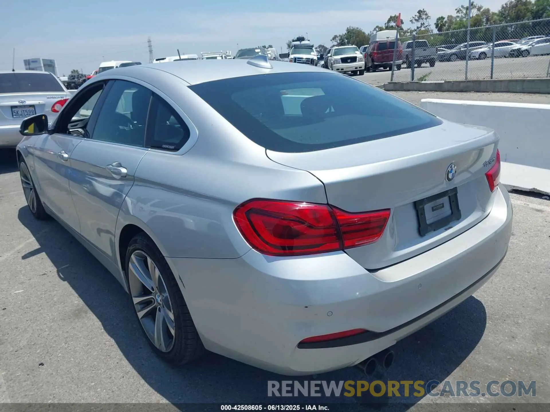 3 Photograph of a damaged car WBA4J1C55KBM13337 BMW 430I GRAN COUPE 2019
