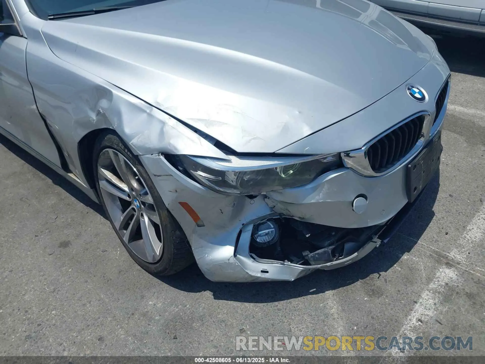 6 Photograph of a damaged car WBA4J1C55KBM13337 BMW 430I GRAN COUPE 2019