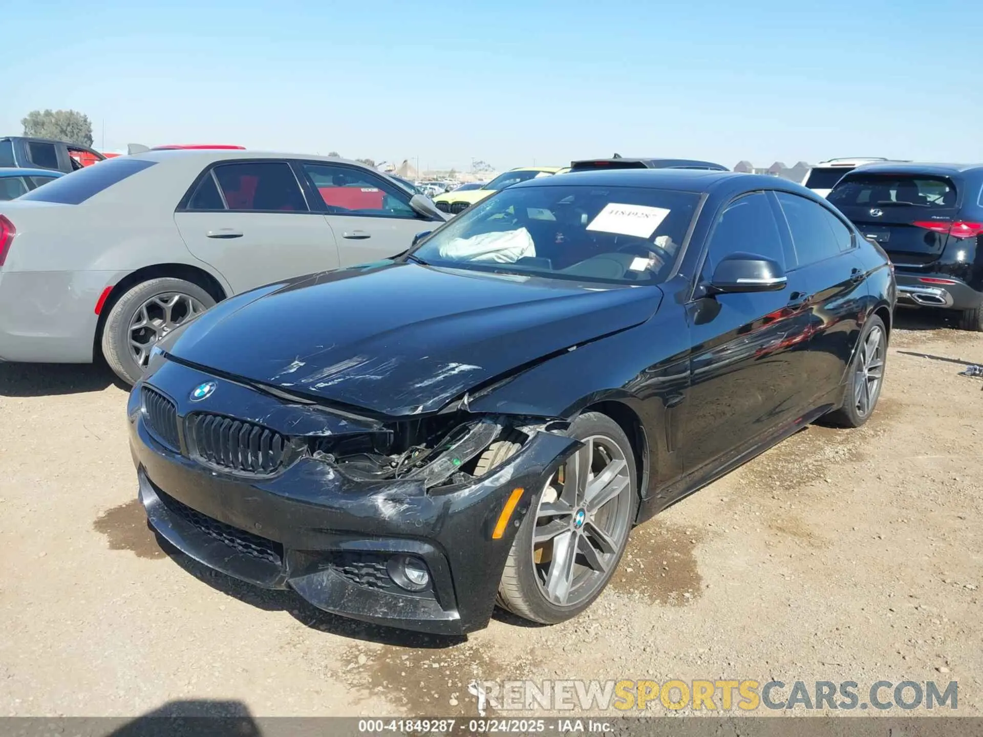 6 Photograph of a damaged car WBA4J1C56KBM13749 BMW 430I GRAN COUPE 2019