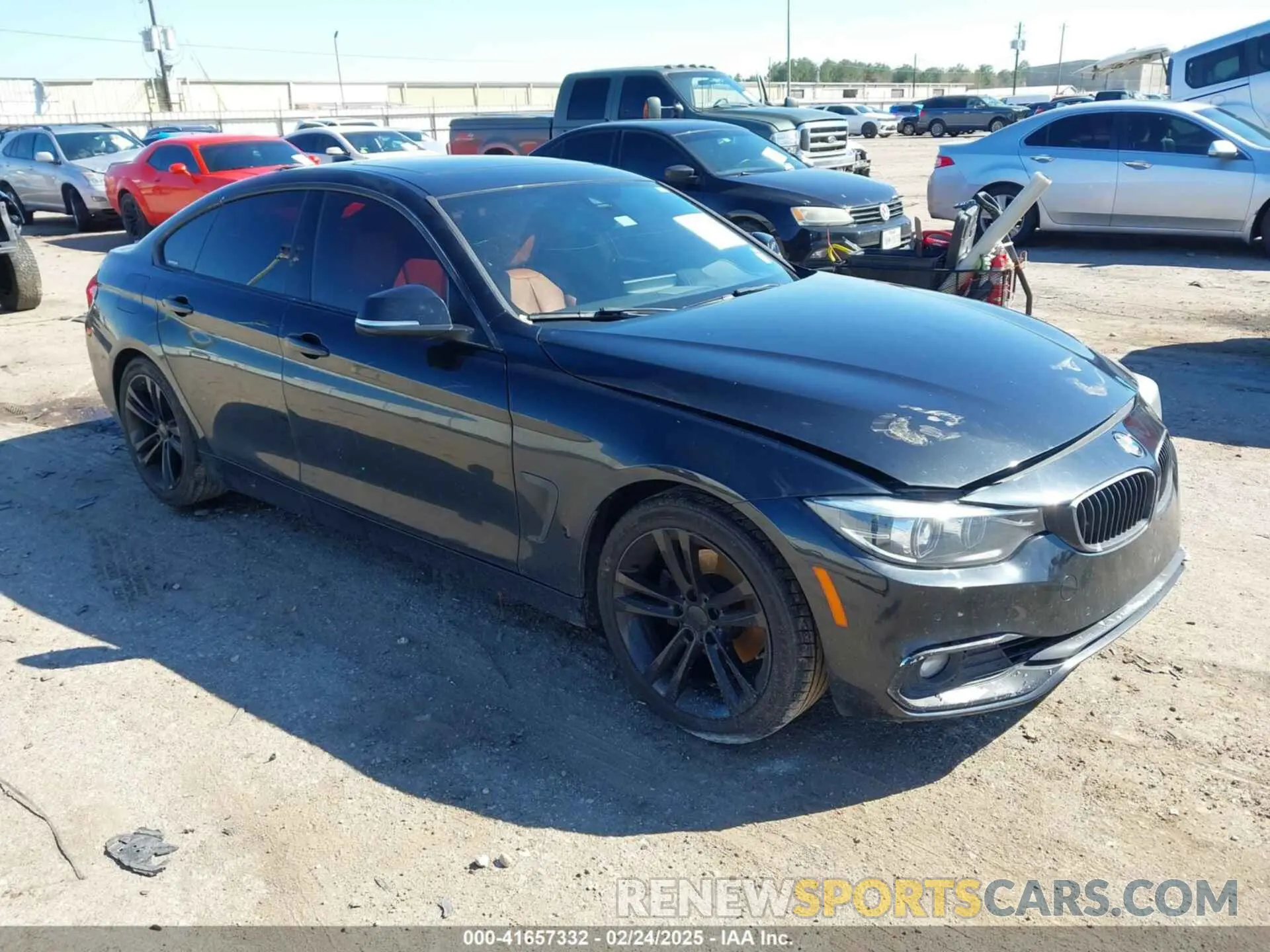 1 Фотография поврежденного автомобиля WBA4J1C56KBM13881 BMW 430I GRAN COUPE 2019