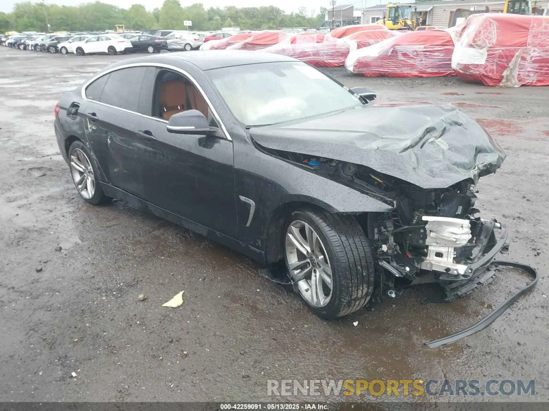 1 Photograph of a damaged car WBA4J1C5XKBM13883 BMW 430I GRAN COUPE 2019