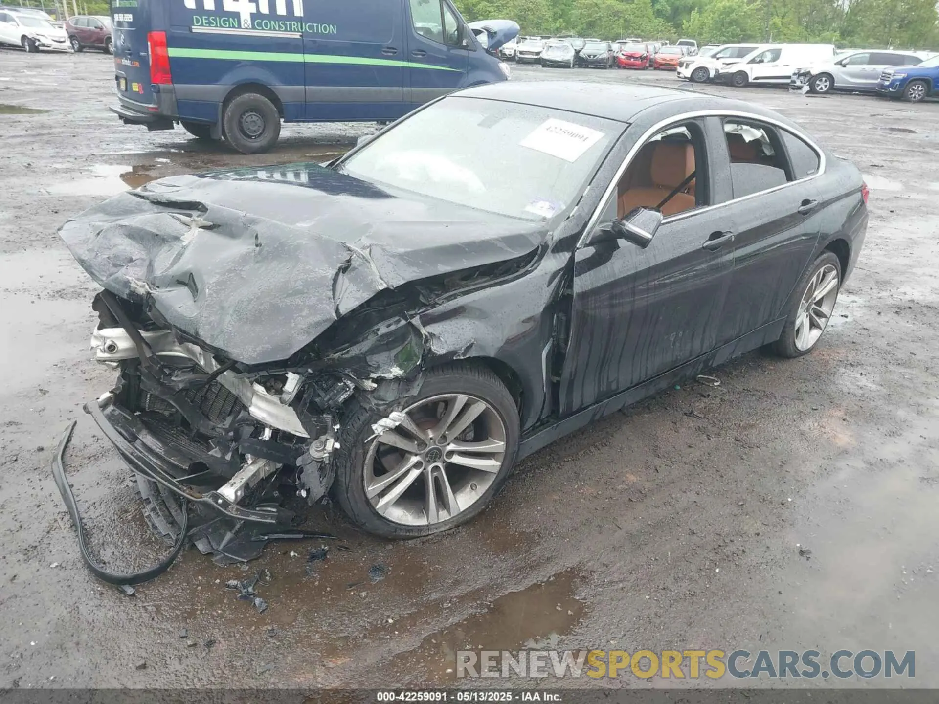 2 Photograph of a damaged car WBA4J1C5XKBM13883 BMW 430I GRAN COUPE 2019