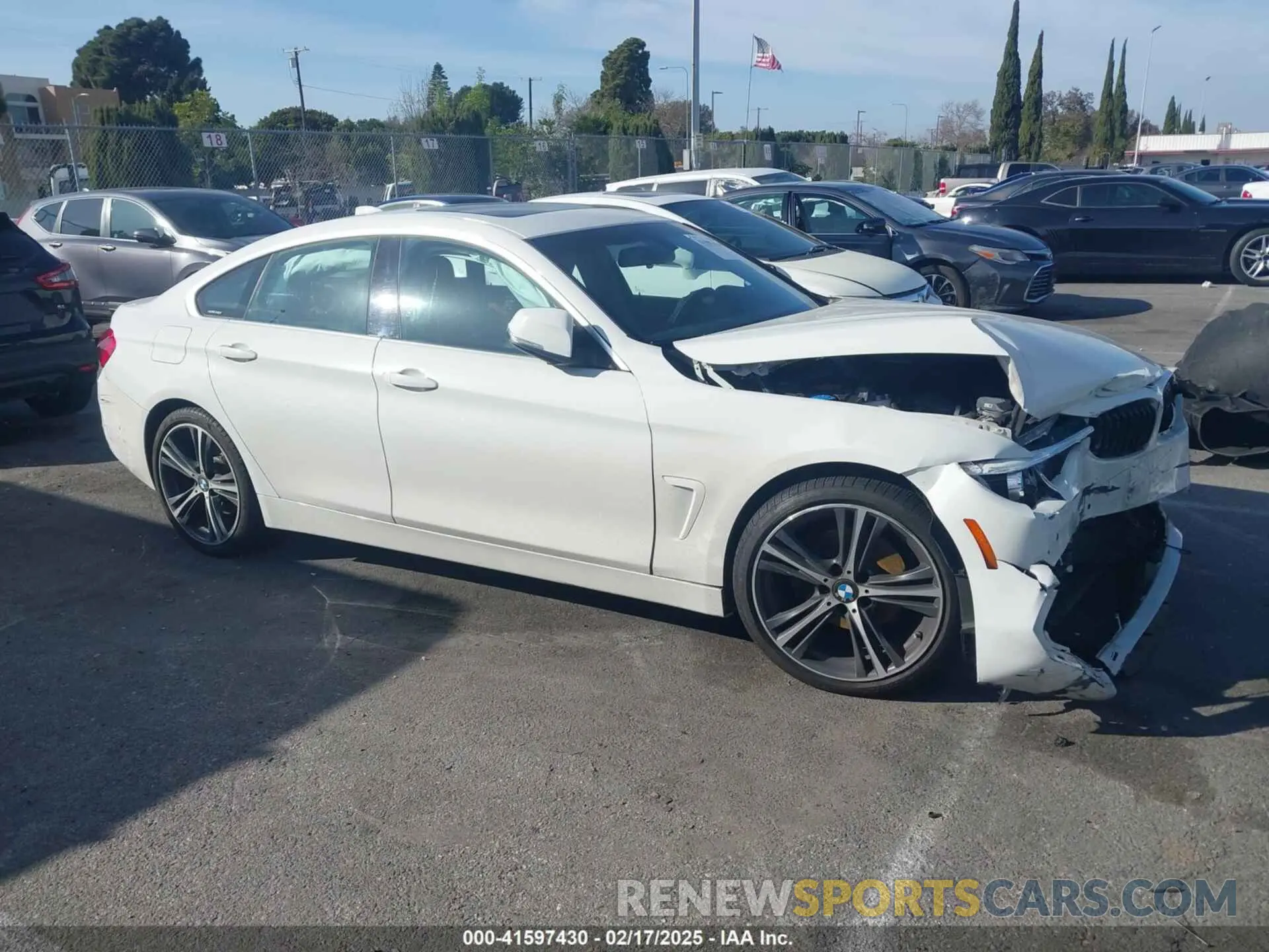 13 Фотография поврежденного автомобиля WBA4J1C5XKBM17786 BMW 430I GRAN COUPE 2019