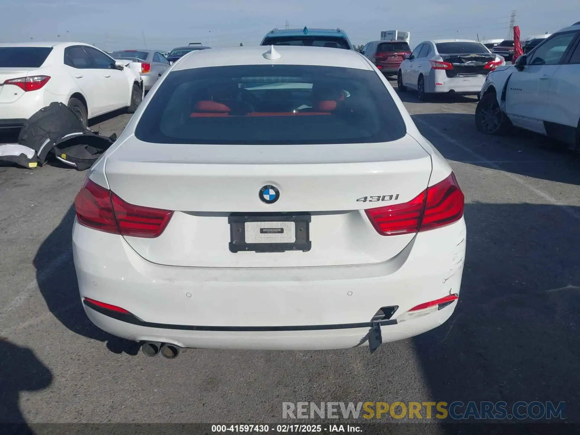 16 Фотография поврежденного автомобиля WBA4J1C5XKBM17786 BMW 430I GRAN COUPE 2019