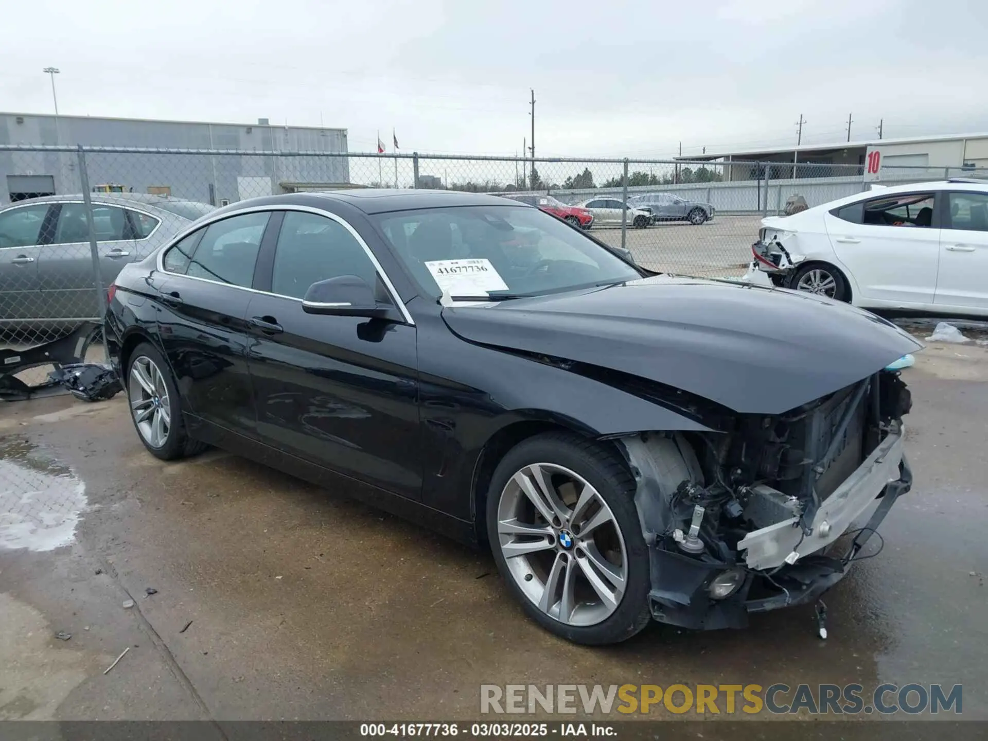 1 Photograph of a damaged car WBA4J3C50KBL09320 BMW 430I GRAN COUPE 2019