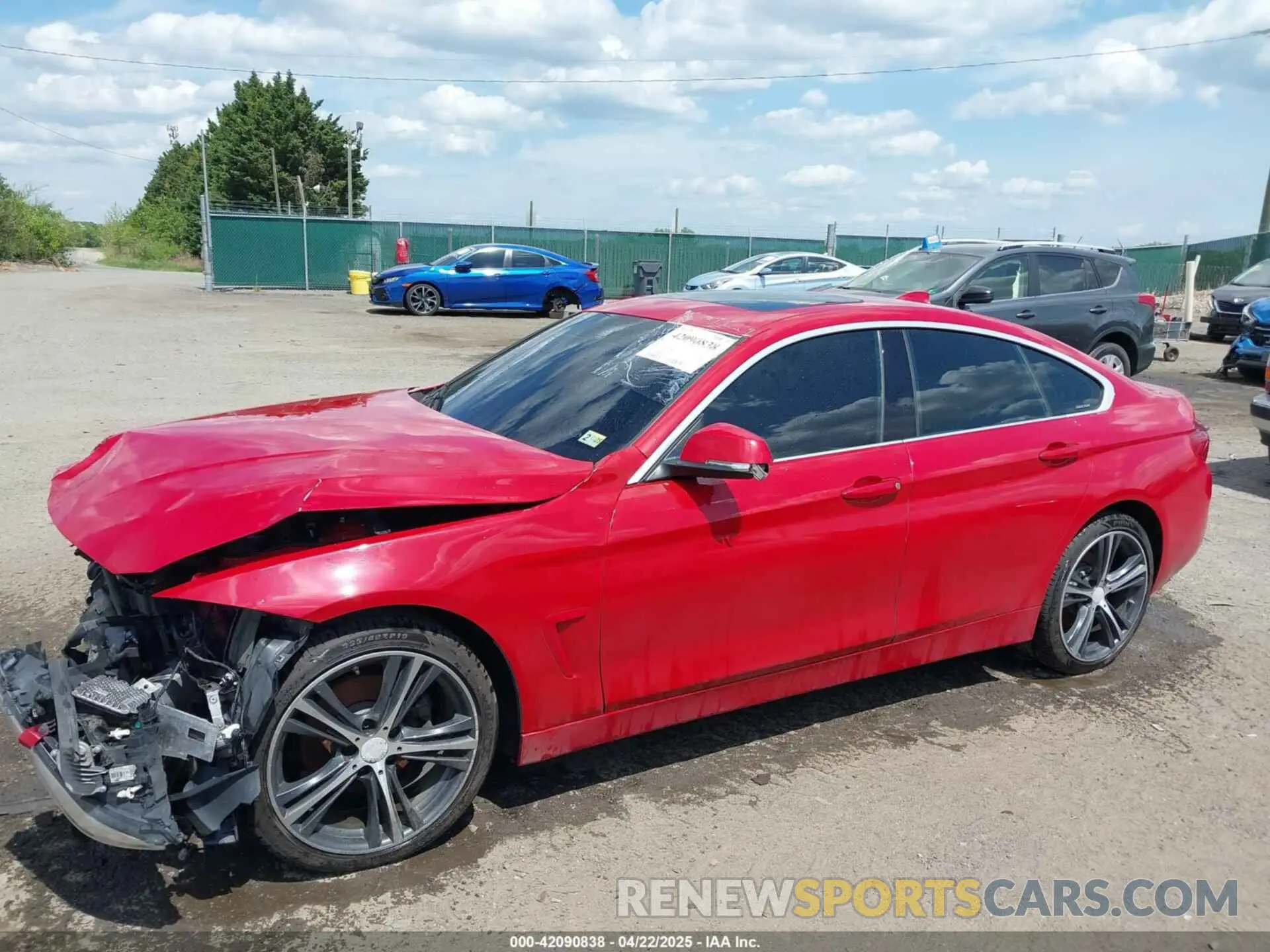 14 Фотография поврежденного автомобиля WBA4J3C52KBL08380 BMW 430I GRAN COUPE 2019