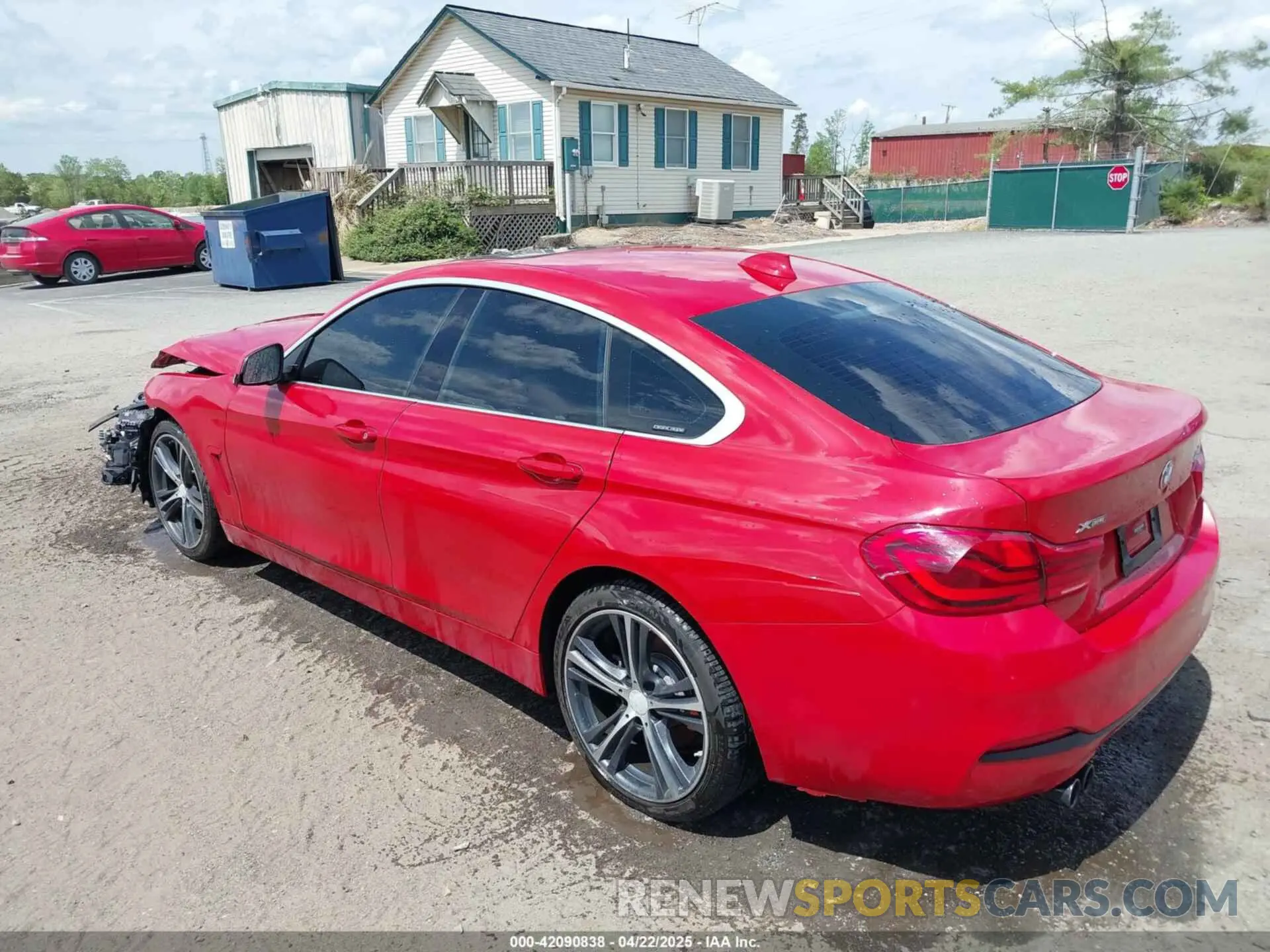 3 Фотография поврежденного автомобиля WBA4J3C52KBL08380 BMW 430I GRAN COUPE 2019