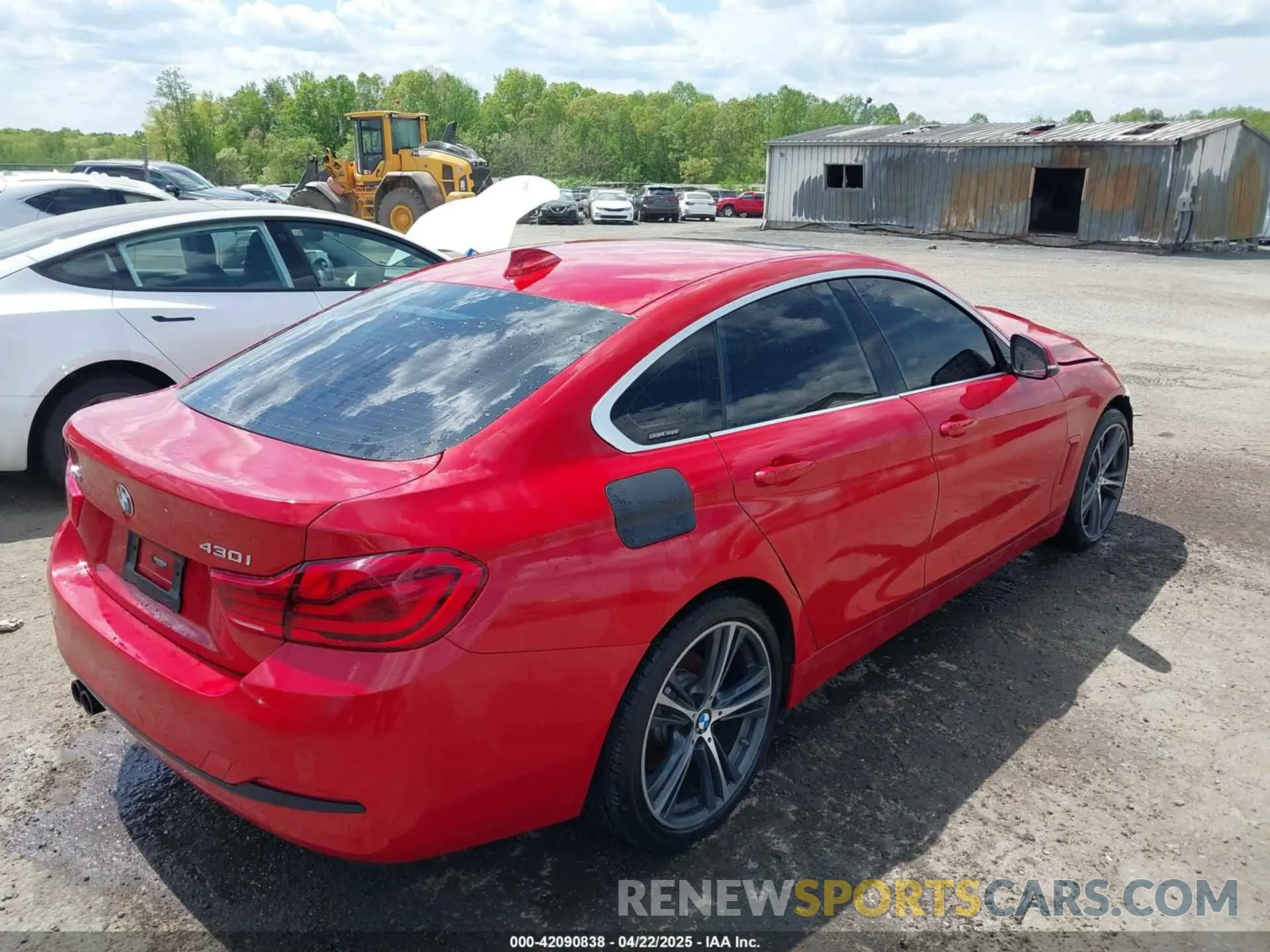 4 Фотография поврежденного автомобиля WBA4J3C52KBL08380 BMW 430I GRAN COUPE 2019