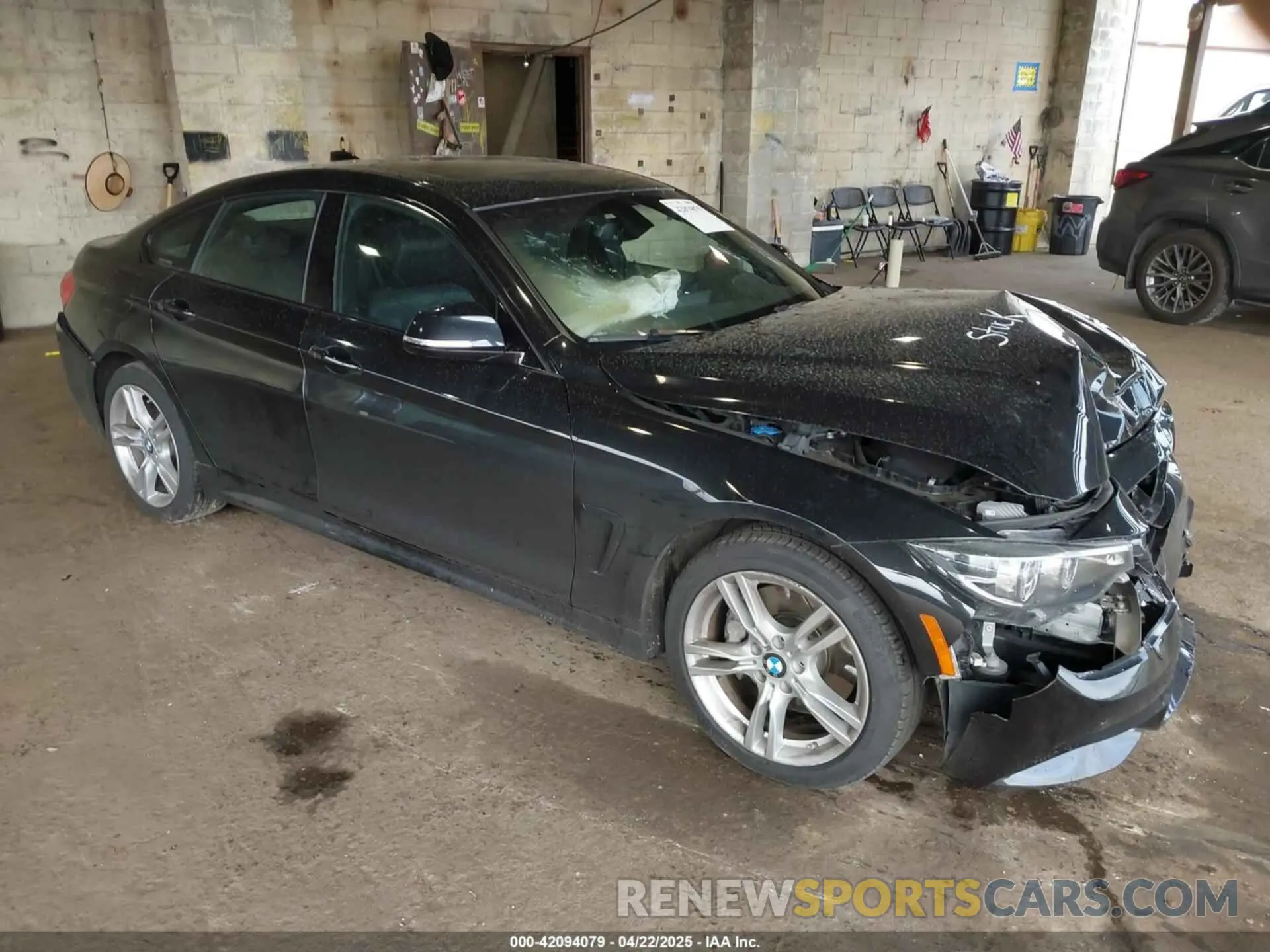 1 Фотография поврежденного автомобиля WBA4J3C53KBL06654 BMW 430I GRAN COUPE 2019