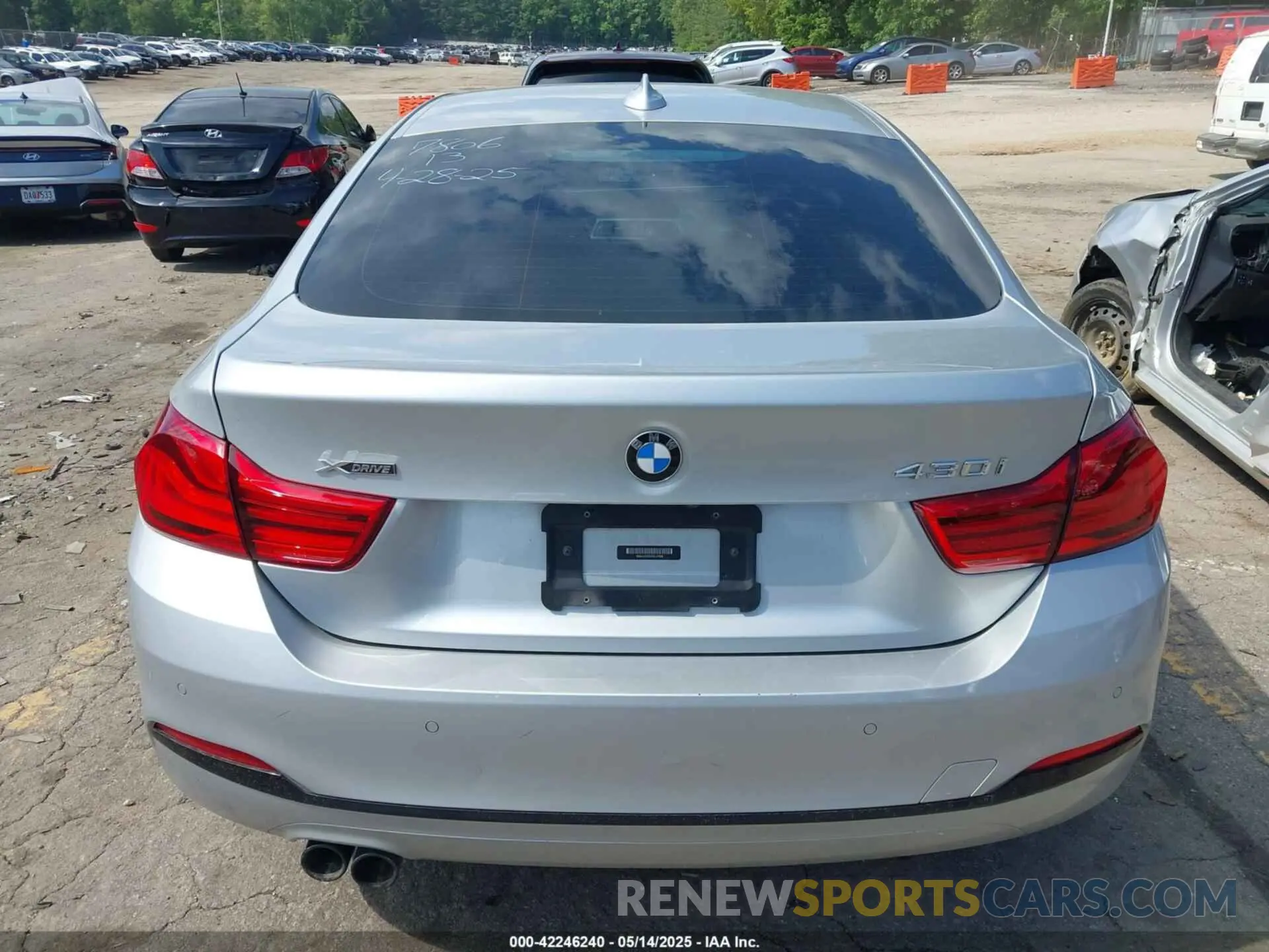 16 Фотография поврежденного автомобиля WBA4J3C55KBL07806 BMW 430I GRAN COUPE 2019