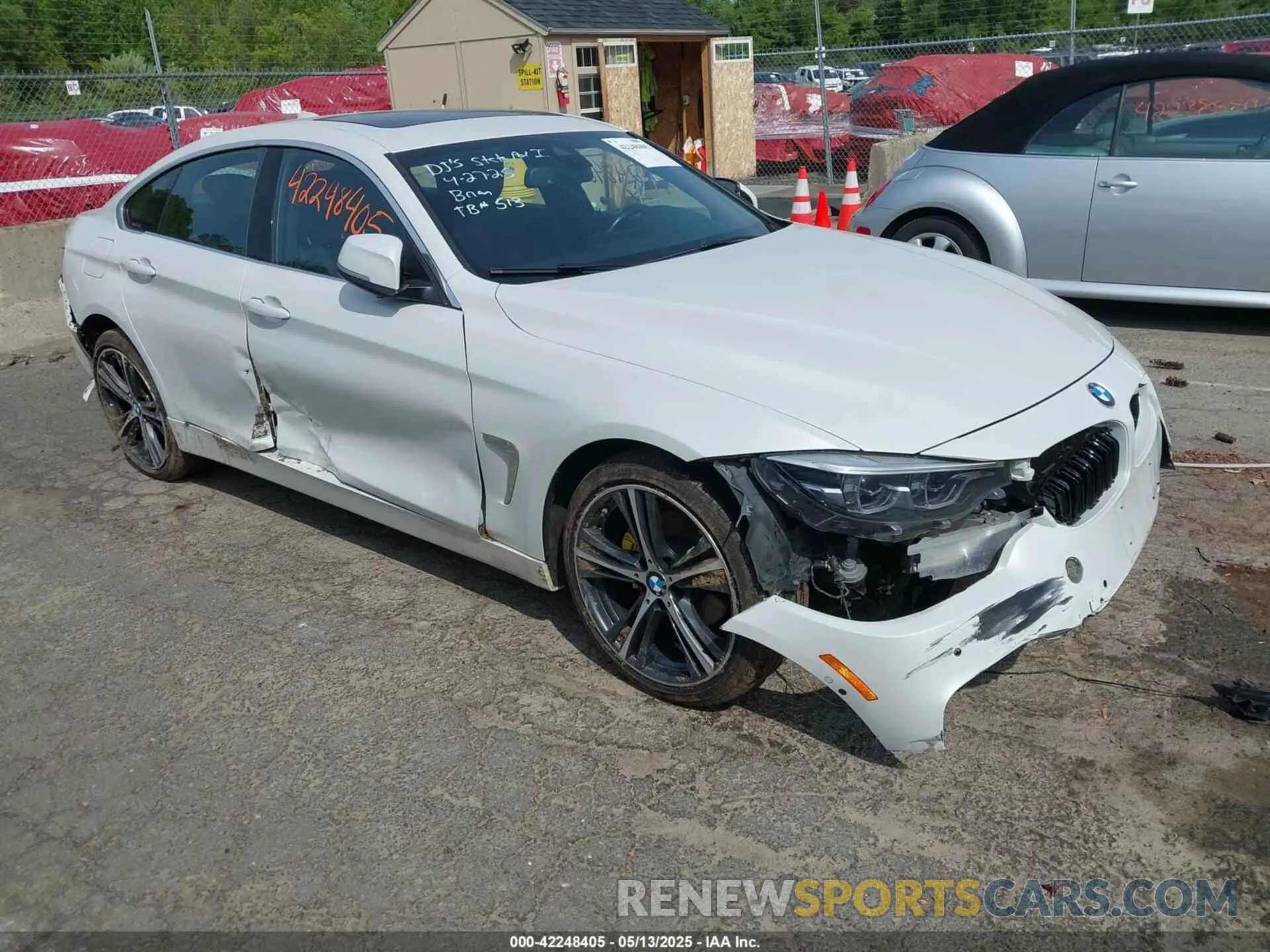 1 Photograph of a damaged car WBA4J3C55KBL08387 BMW 430I GRAN COUPE 2019