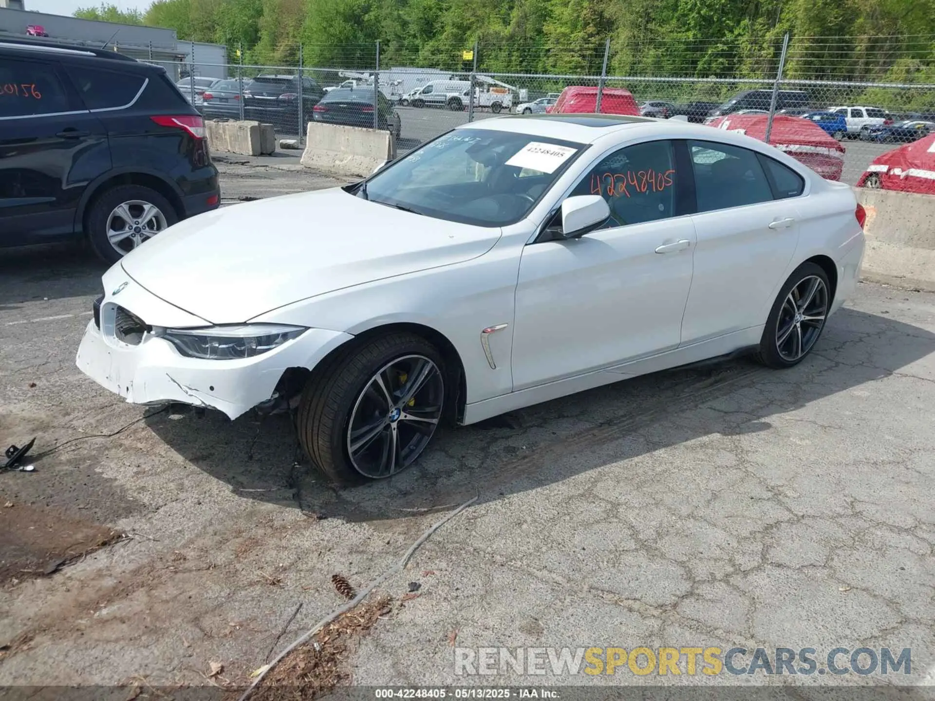 2 Photograph of a damaged car WBA4J3C55KBL08387 BMW 430I GRAN COUPE 2019