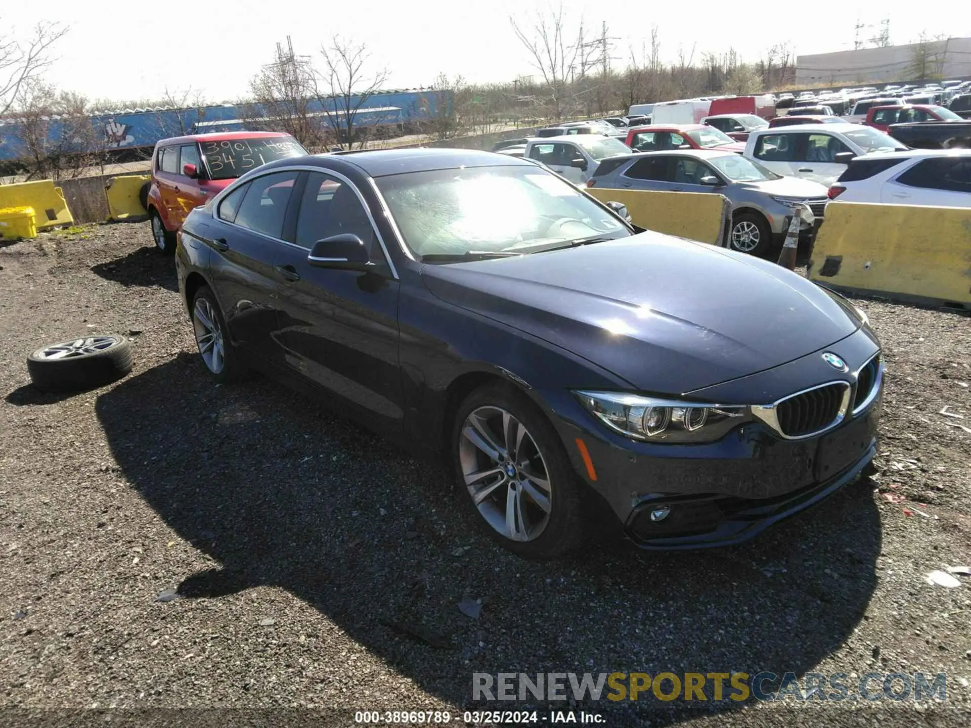 1 Photograph of a damaged car WBA4J3C56KBL06714 BMW 430I GRAN COUPE 2019