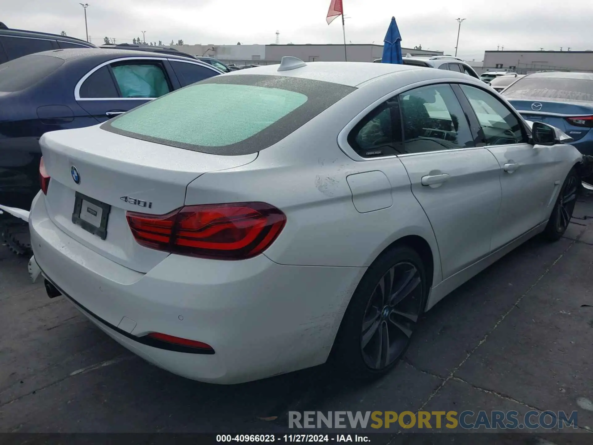 4 Фотография поврежденного автомобиля WBA4J1C07LCE04688 BMW 430I GRAN COUPE 2020