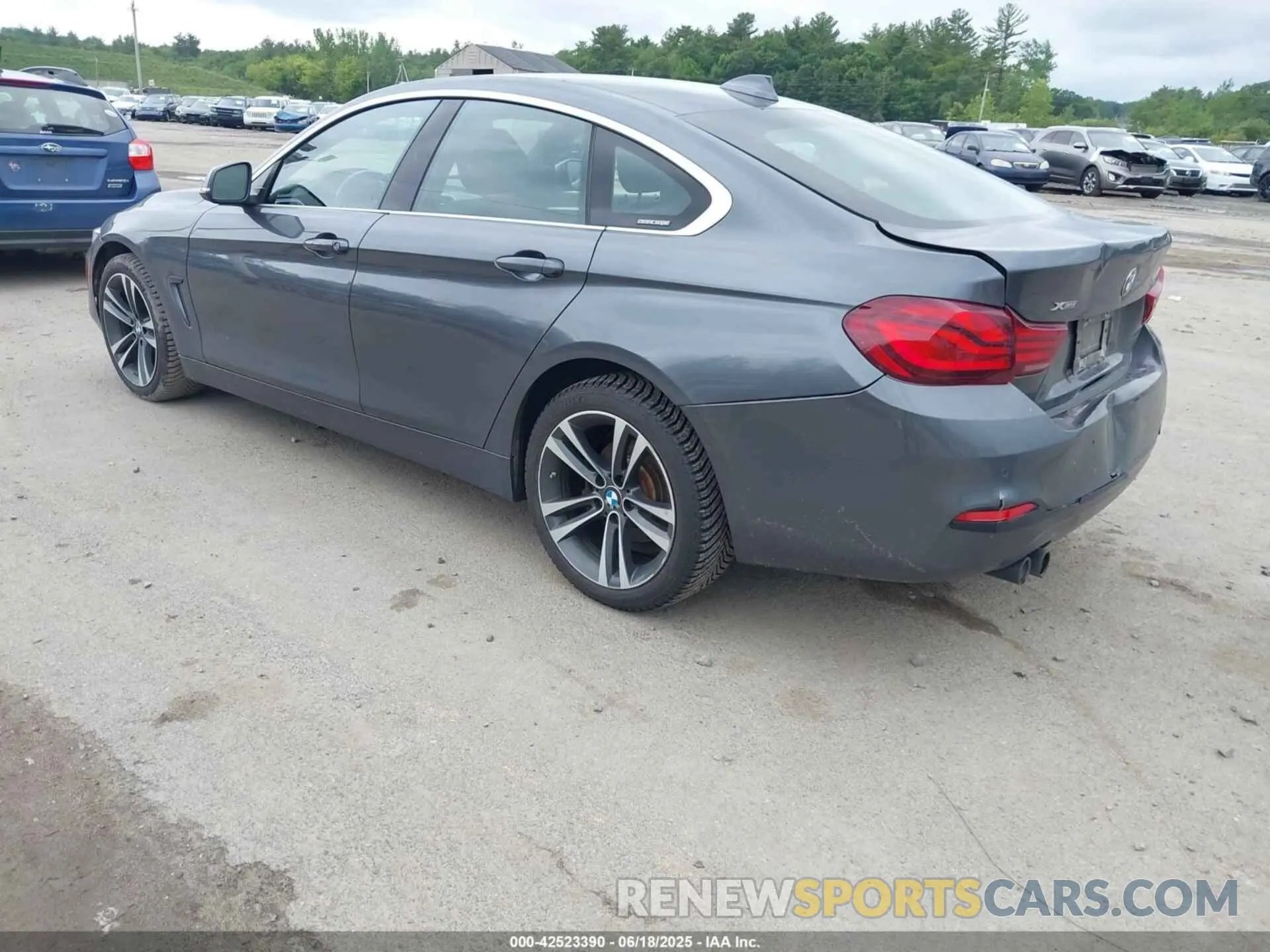 3 Фотография поврежденного автомобиля WBA4J3C08LBL11533 BMW 430I GRAN COUPE 2020