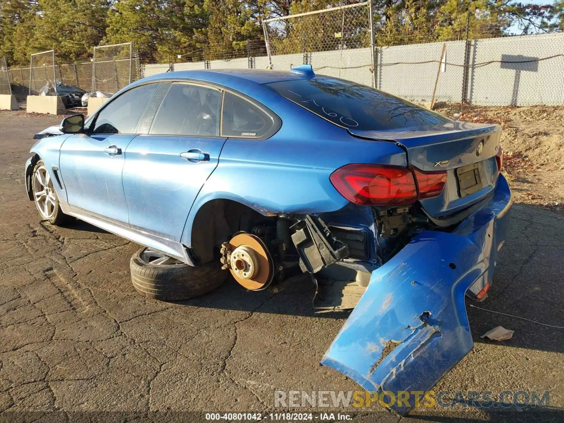 3 Фотография поврежденного автомобиля WBA4J3C08LBL11760 BMW 430I GRAN COUPE 2020