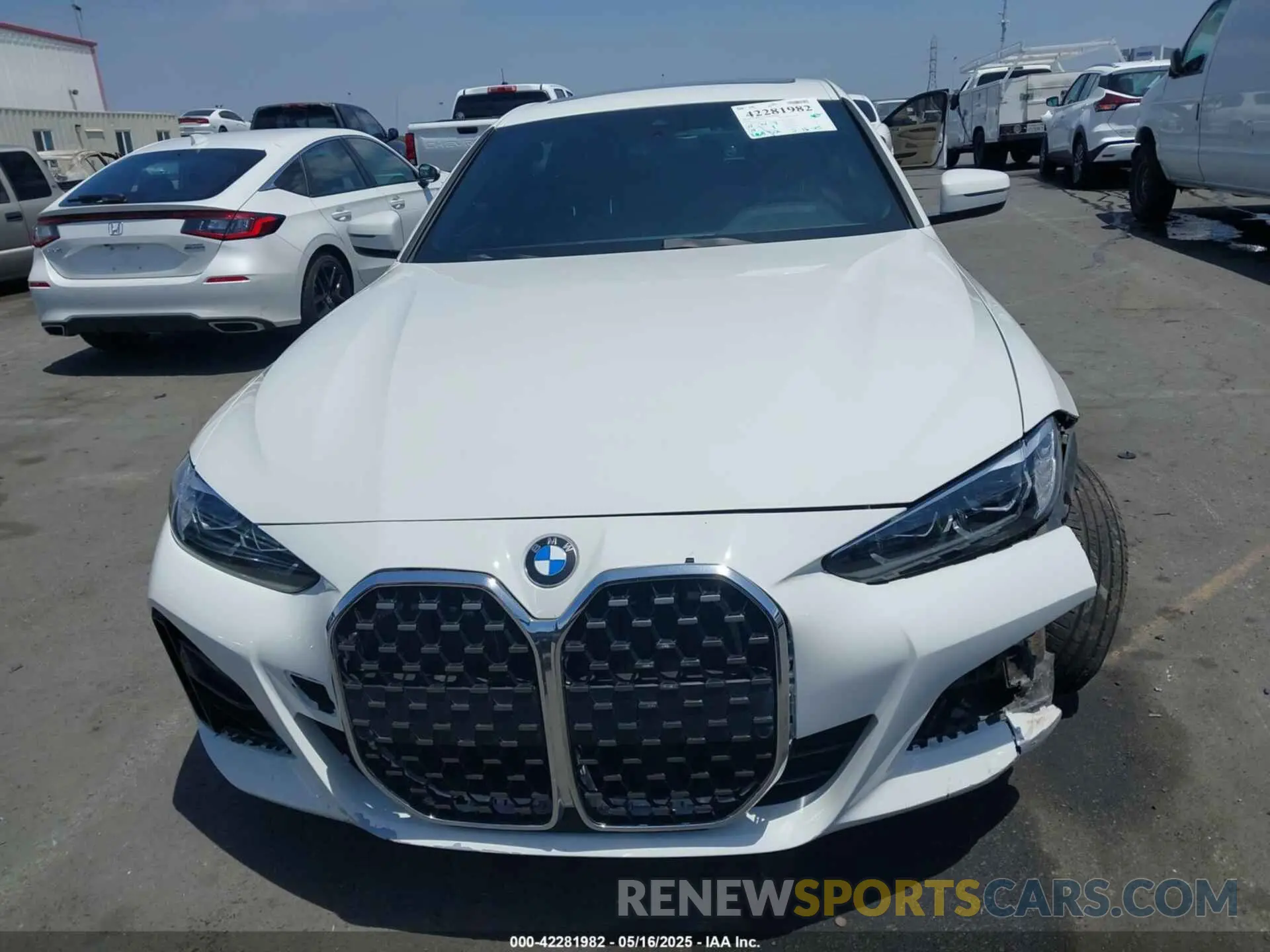 11 Photograph of a damaged car WBA63AV03NFM76468 BMW 430I GRAN COUPE 2022