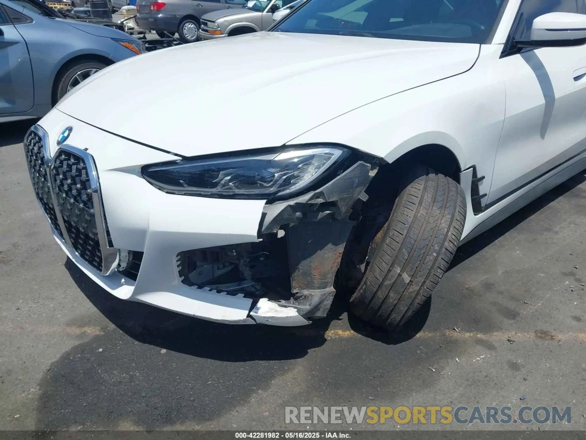 6 Photograph of a damaged car WBA63AV03NFM76468 BMW 430I GRAN COUPE 2022
