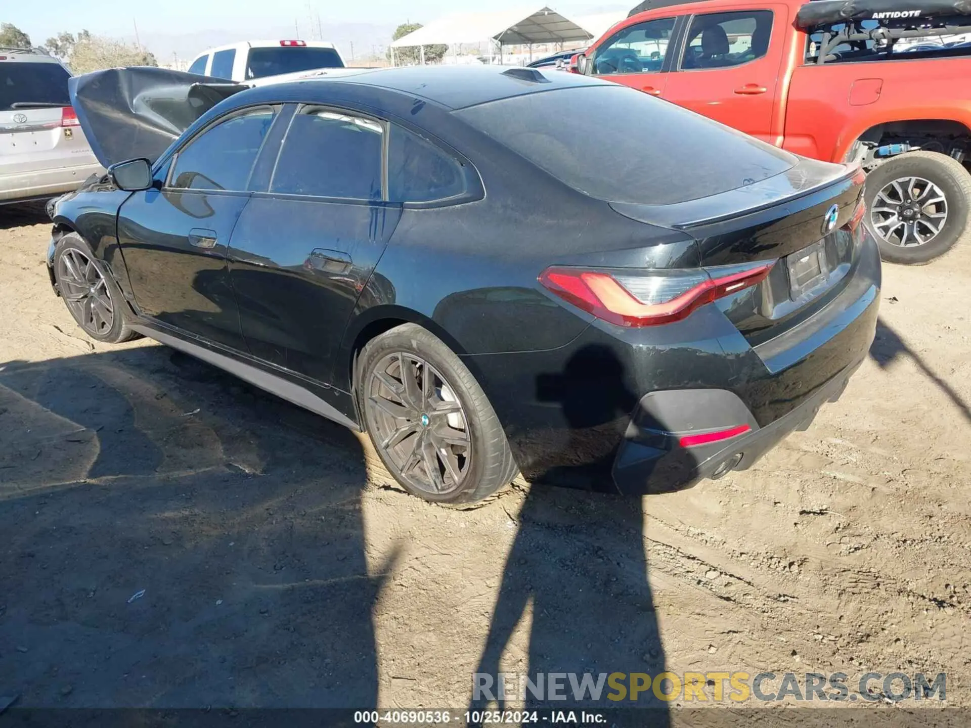 3 Photograph of a damaged car WBA63AV06NFL89549 BMW 430I GRAN COUPE 2022