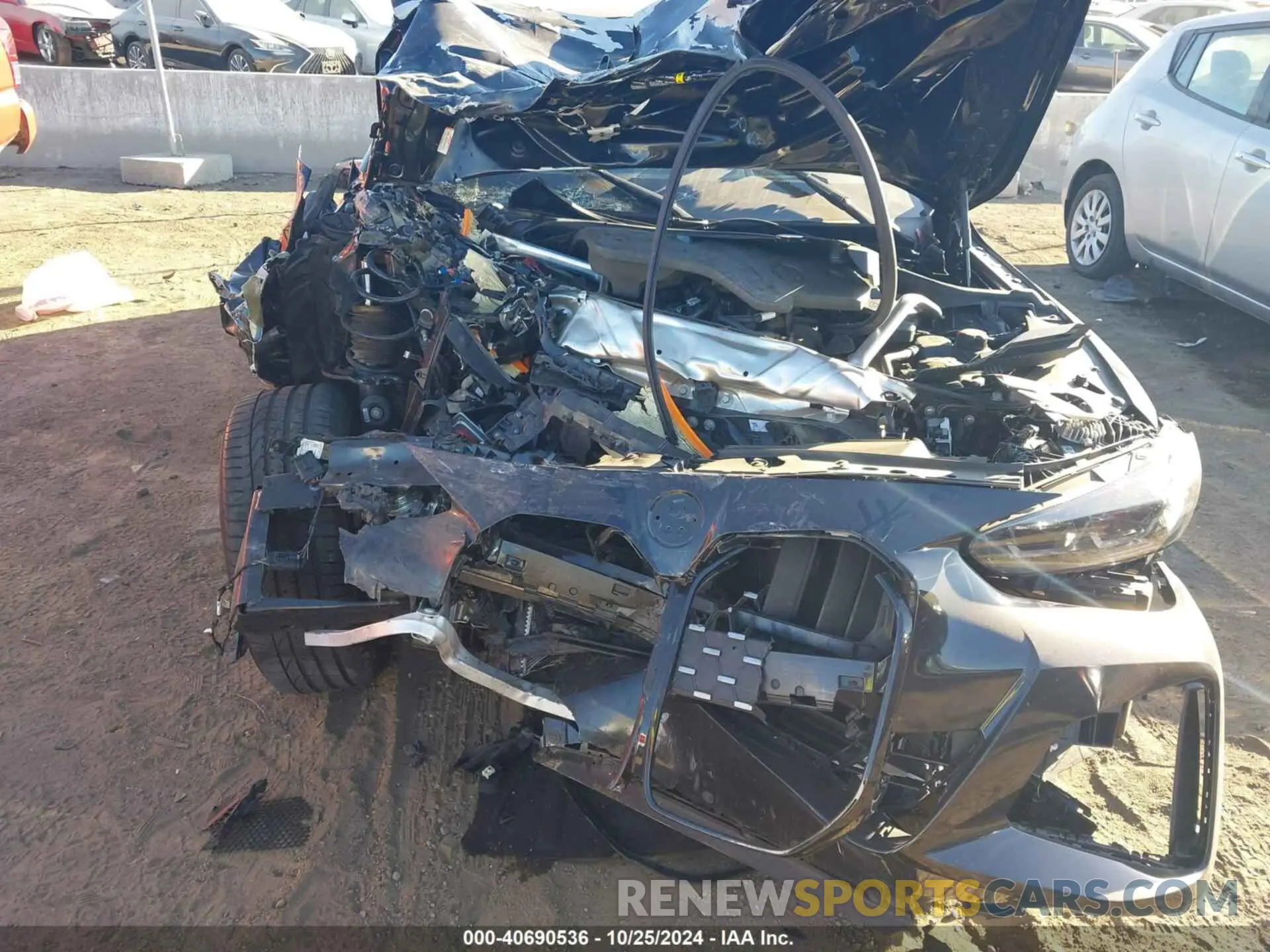 6 Photograph of a damaged car WBA63AV06NFL89549 BMW 430I GRAN COUPE 2022
