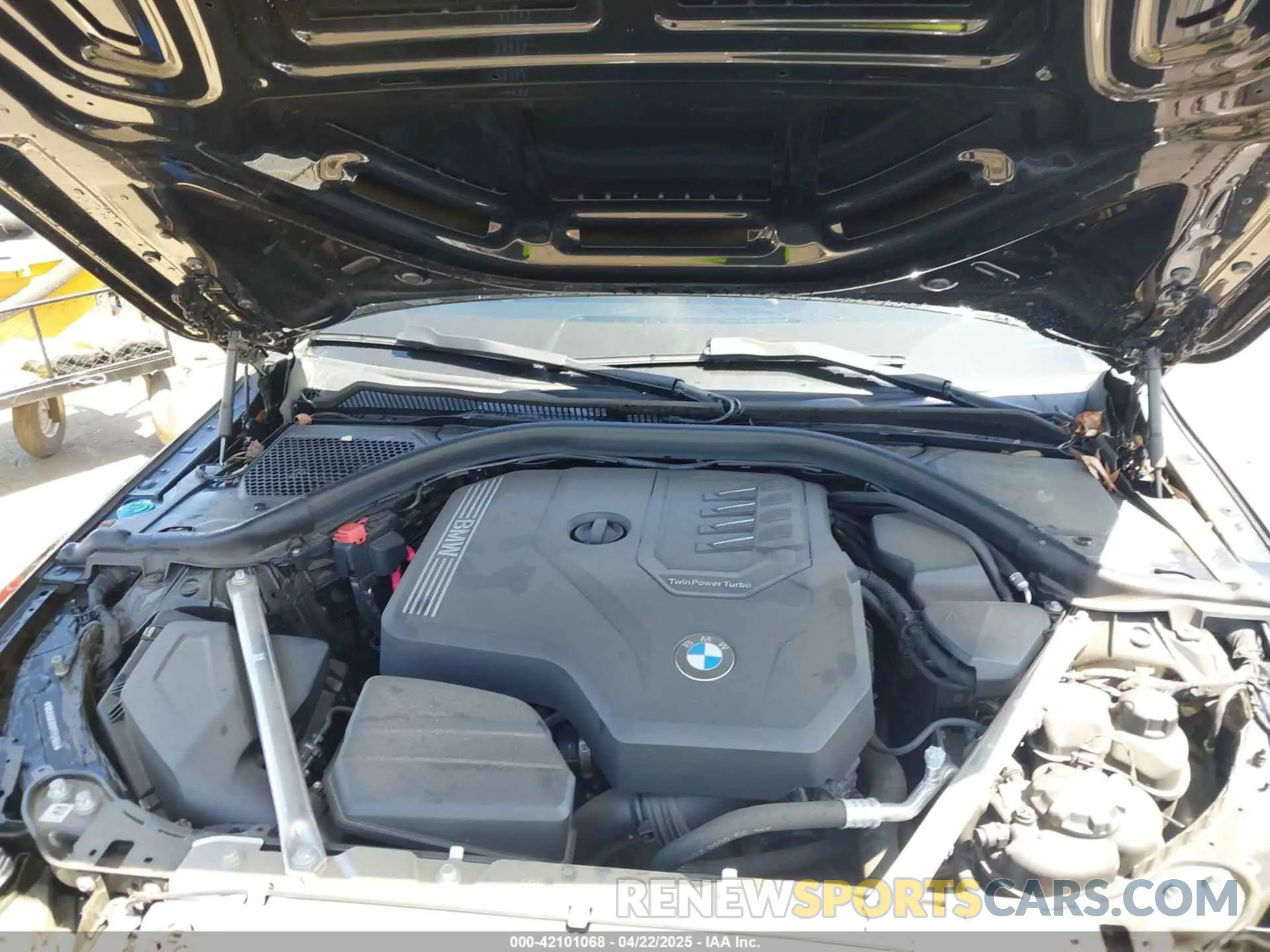 10 Фотография поврежденного автомобиля WBA63AV01PFP57025 BMW 430I GRAN COUPE 2023