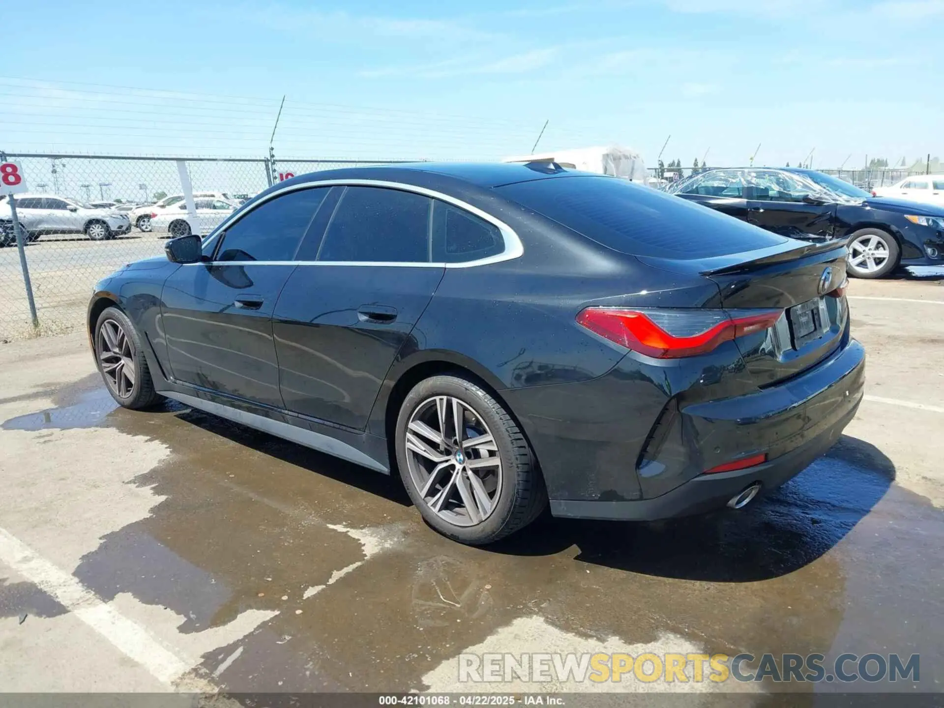 3 Фотография поврежденного автомобиля WBA63AV01PFP57025 BMW 430I GRAN COUPE 2023