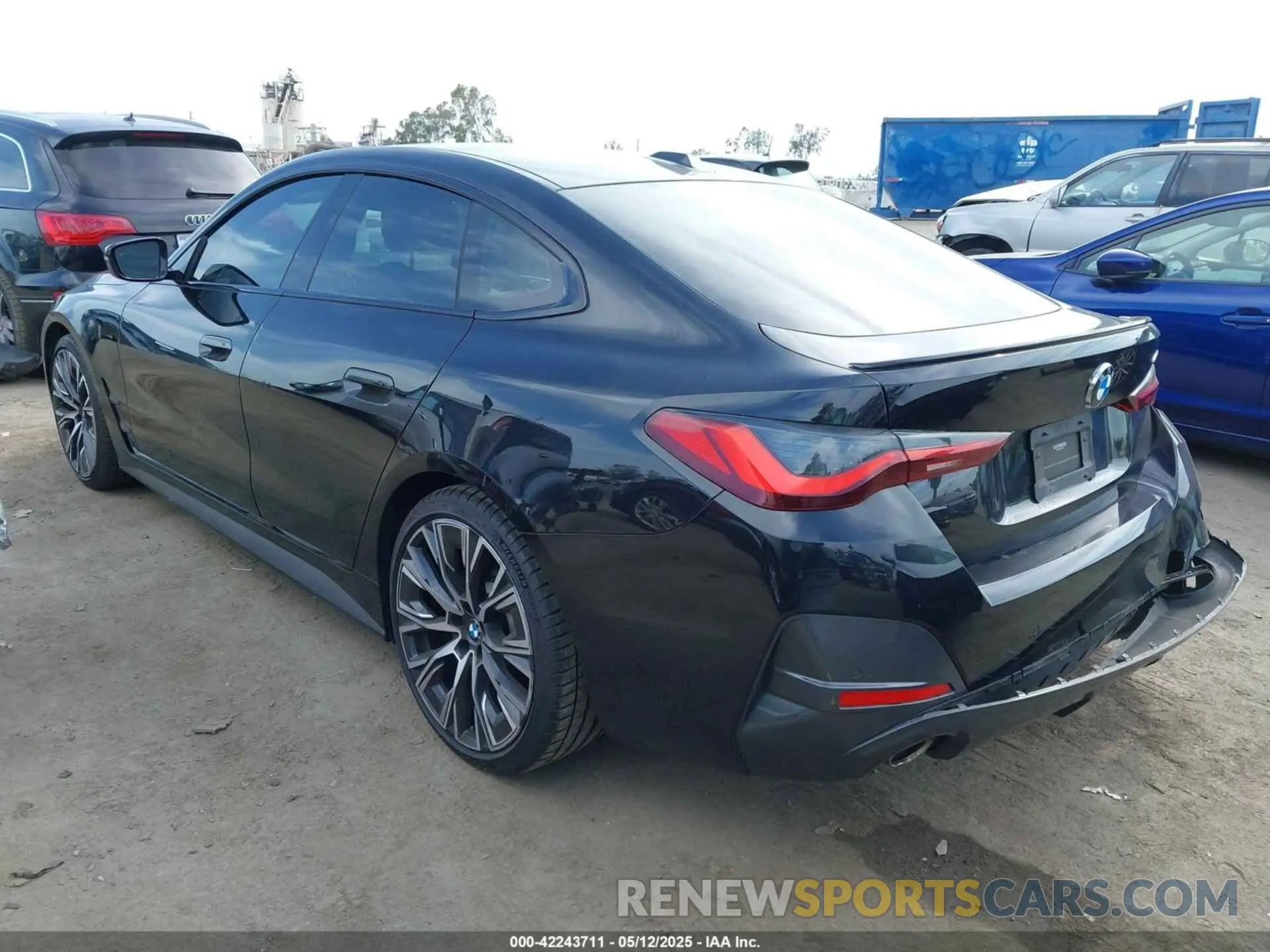 3 Фотография поврежденного автомобиля WBA63AV02PFP15379 BMW 430I GRAN COUPE 2023