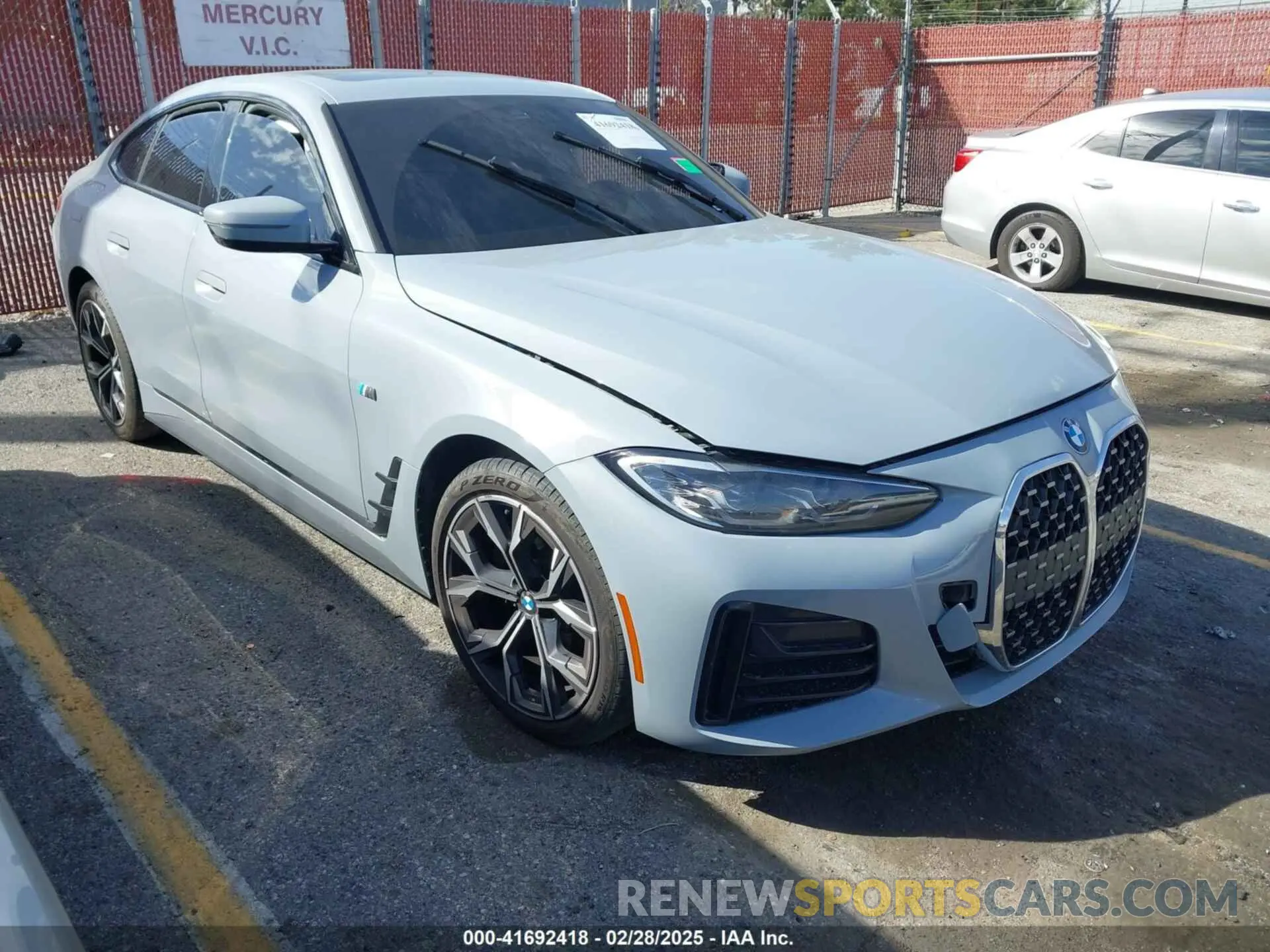 1 Фотография поврежденного автомобиля WBA63AV02PFP43800 BMW 430I GRAN COUPE 2023