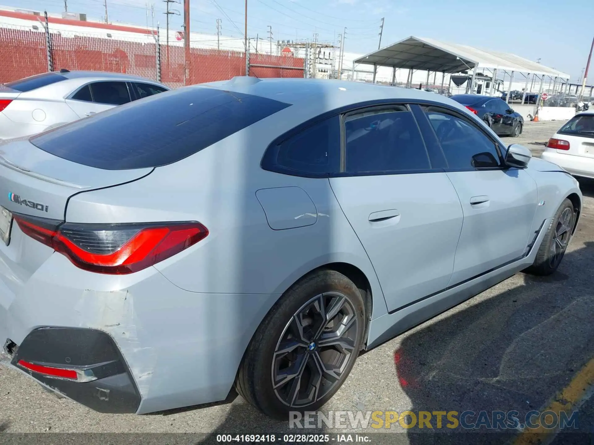 12 Фотография поврежденного автомобиля WBA63AV02PFP43800 BMW 430I GRAN COUPE 2023