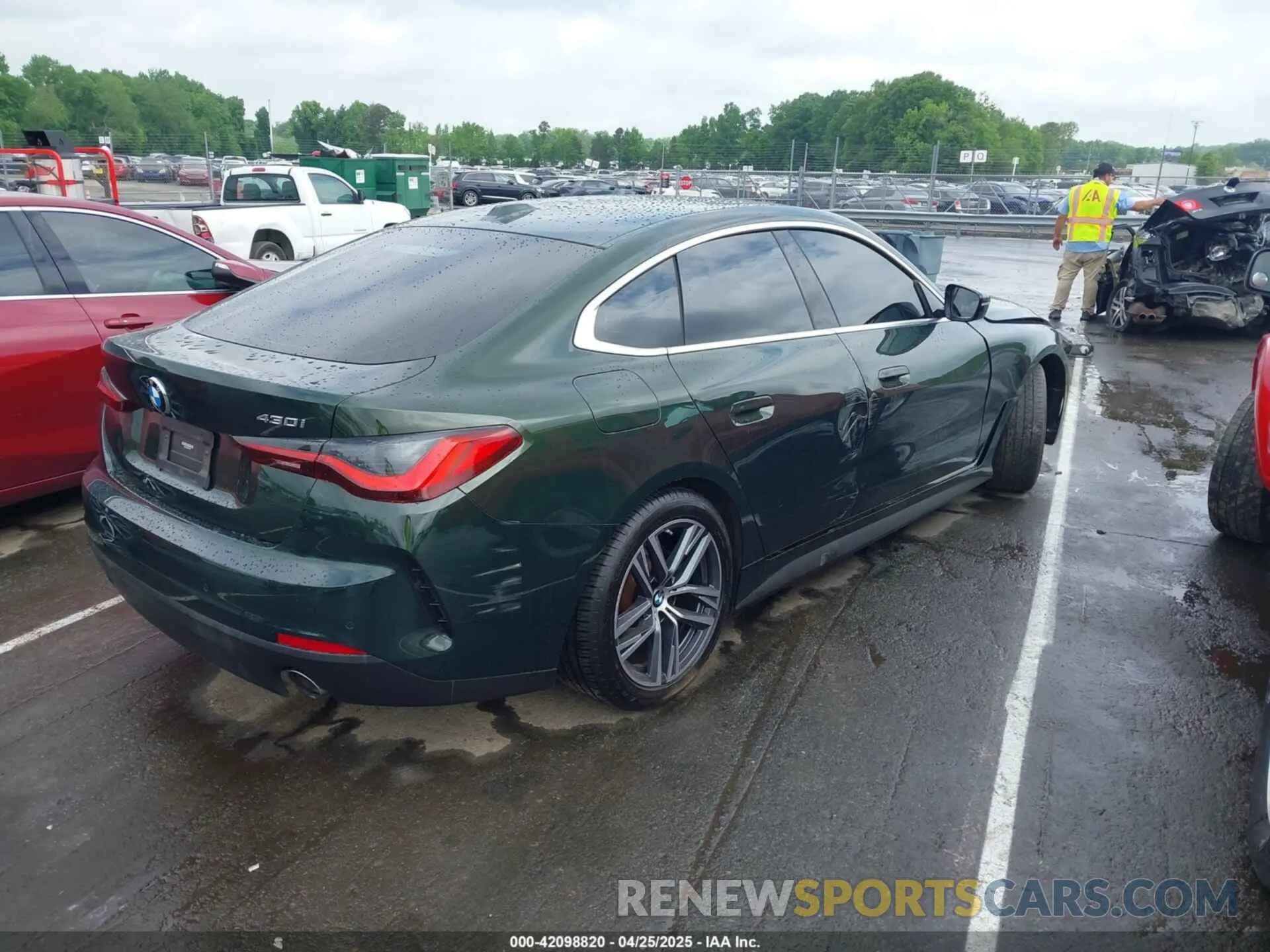 4 Фотография поврежденного автомобиля WBA63AV09PFN78926 BMW 430I GRAN COUPE 2023