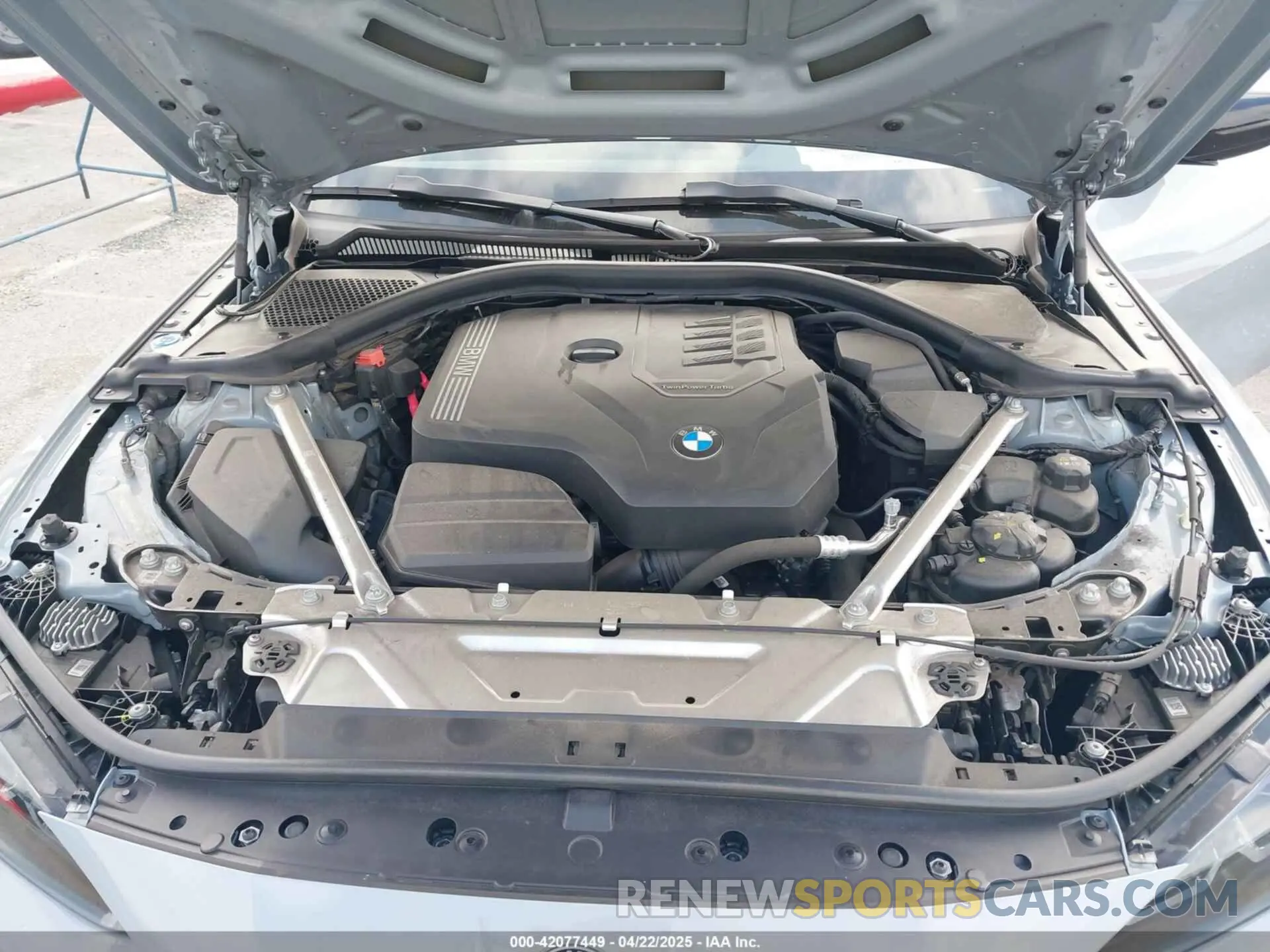 10 Фотография поврежденного автомобиля WBA73AV01PFN43771 BMW 430I GRAN COUPE 2023