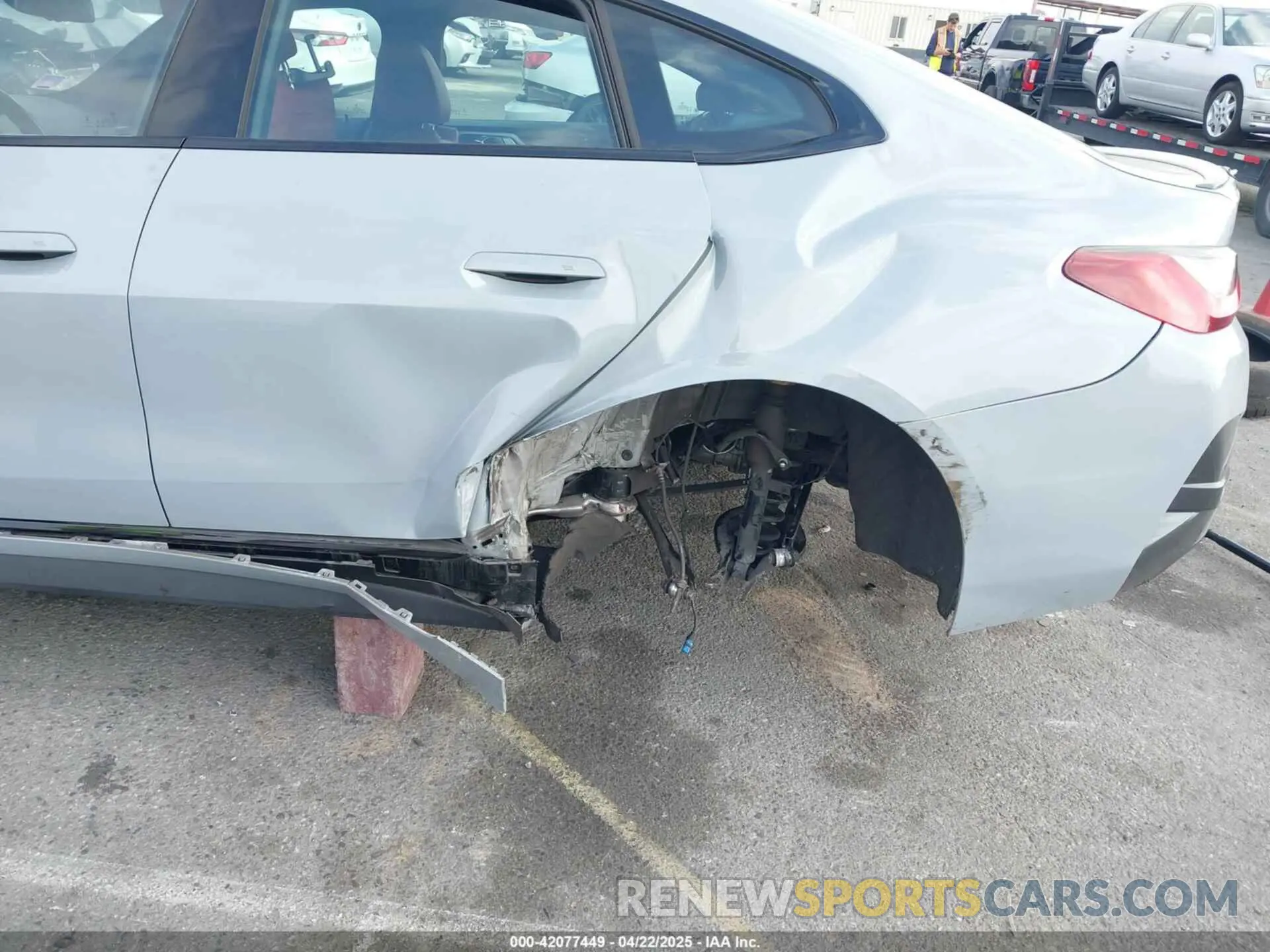 6 Фотография поврежденного автомобиля WBA73AV01PFN43771 BMW 430I GRAN COUPE 2023