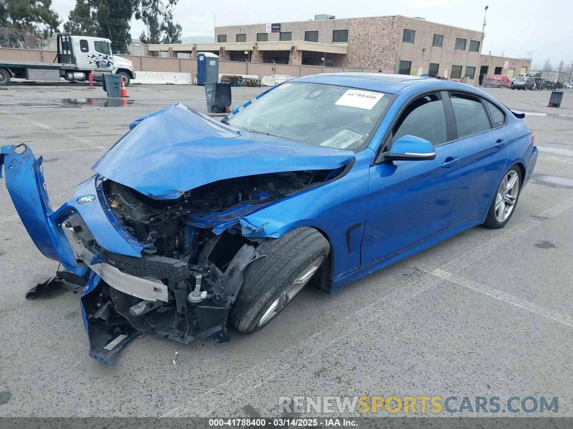 2 Photograph of a damaged car WBA4J5C53KBM66481 BMW 440I GRAN COUPE 2019