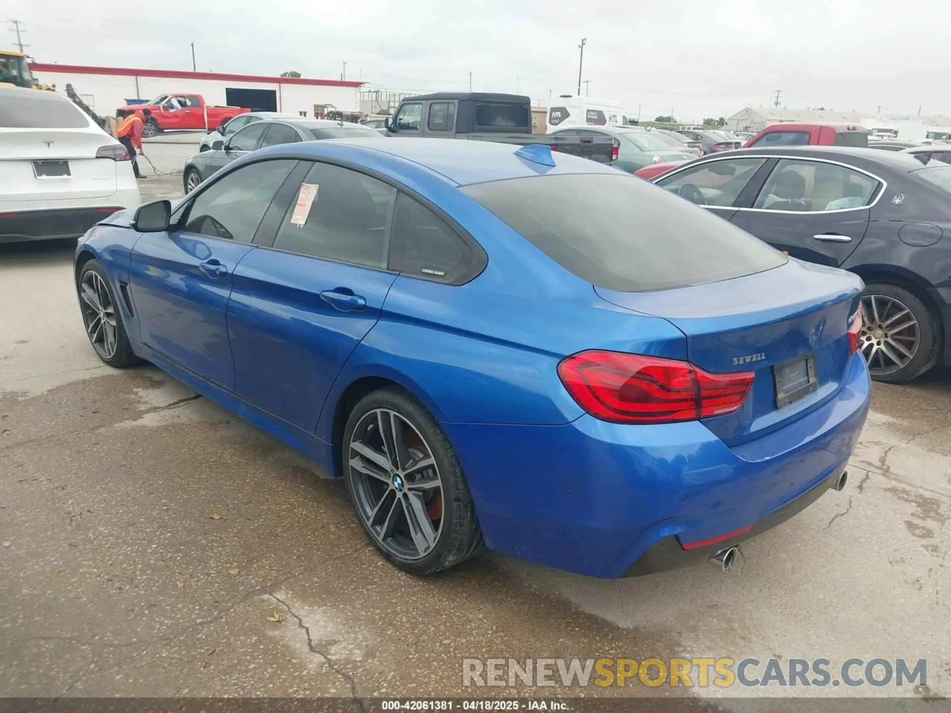 3 Photograph of a damaged car WBA4J5C5XKBM66154 BMW 440I GRAN COUPE 2019