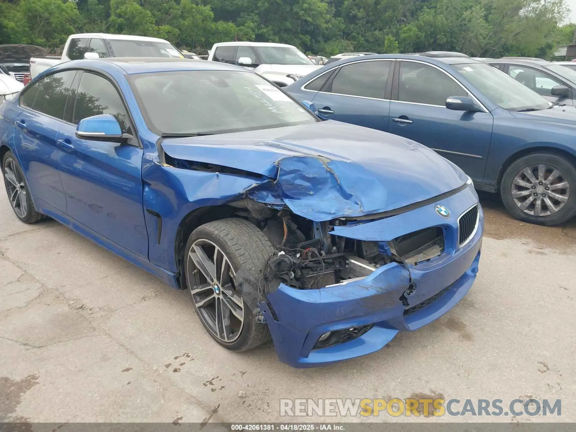 6 Photograph of a damaged car WBA4J5C5XKBM66154 BMW 440I GRAN COUPE 2019