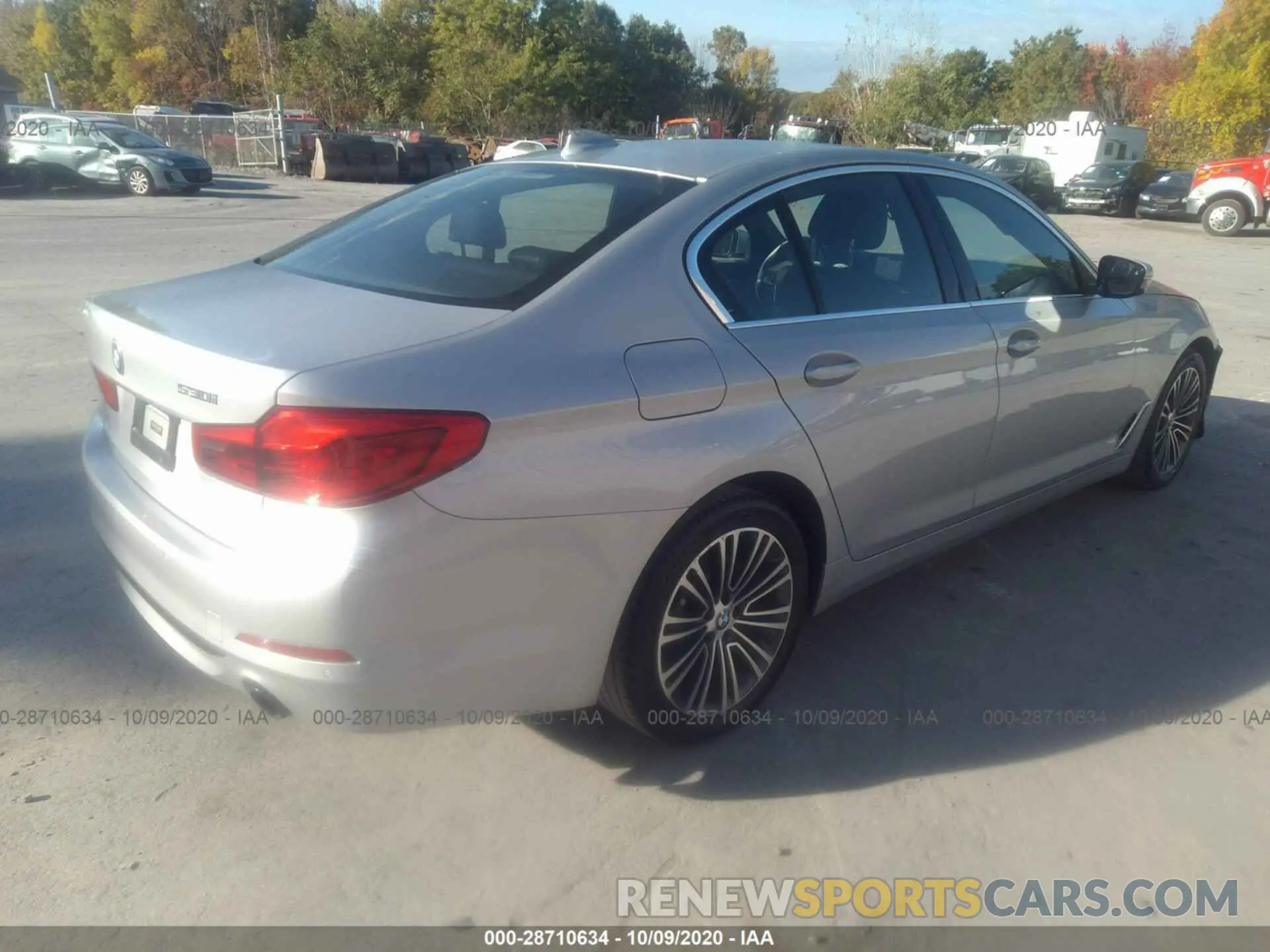 4 Photograph of a damaged car WBAJA5C50KWW13464 BMW 5 SERIES 2019