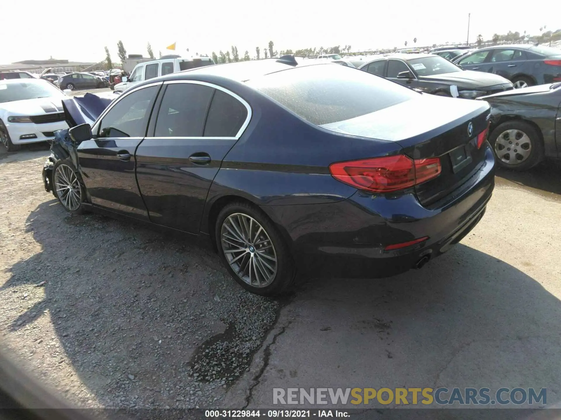 3 Photograph of a damaged car WBAJA5C52KBX87317 BMW 5 SERIES 2019