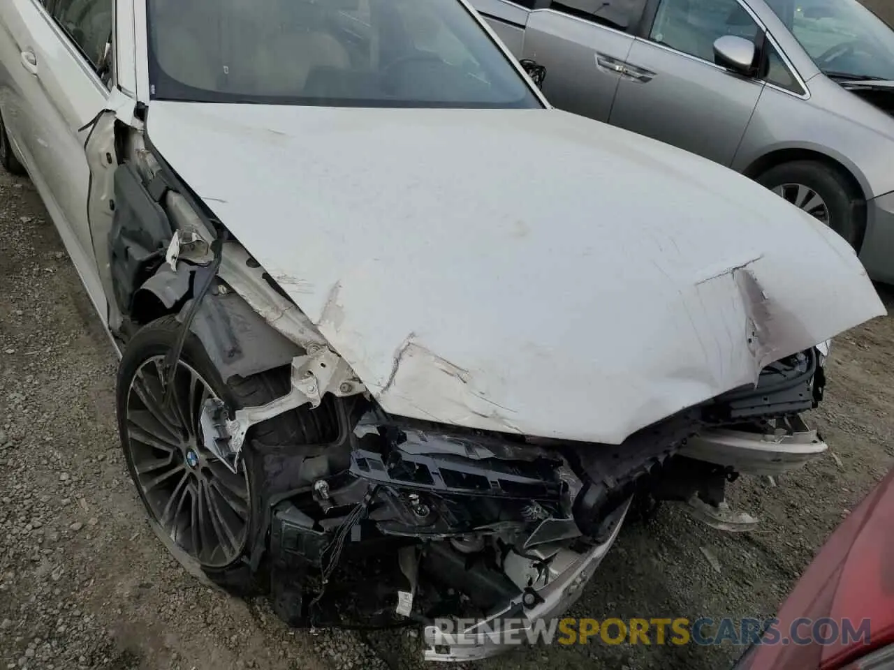 5 Фотография поврежденного автомобиля WBAJA5C52KBX87642 BMW 5 SERIES 2019