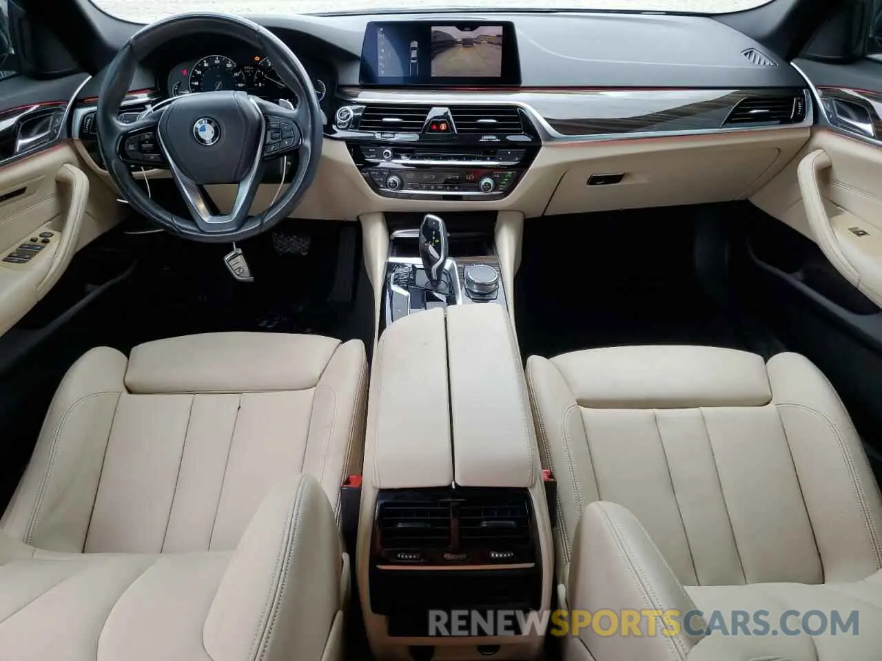 8 Photograph of a damaged car WBAJA5C52KWA57838 BMW 5 SERIES 2019