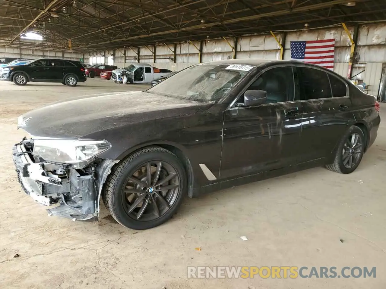 1 Photograph of a damaged car WBAJA5C52KWW01106 BMW 5 SERIES 2019