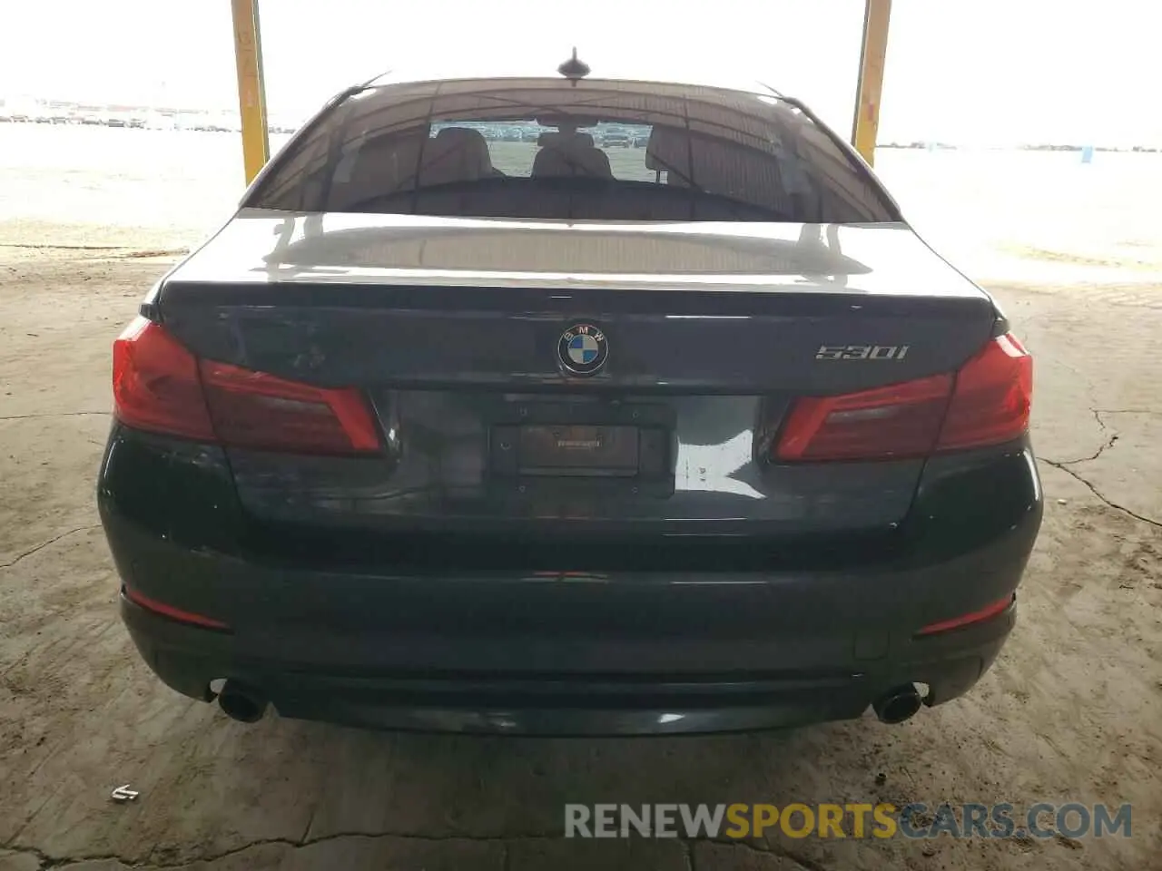 6 Photograph of a damaged car WBAJA5C52KWW01106 BMW 5 SERIES 2019