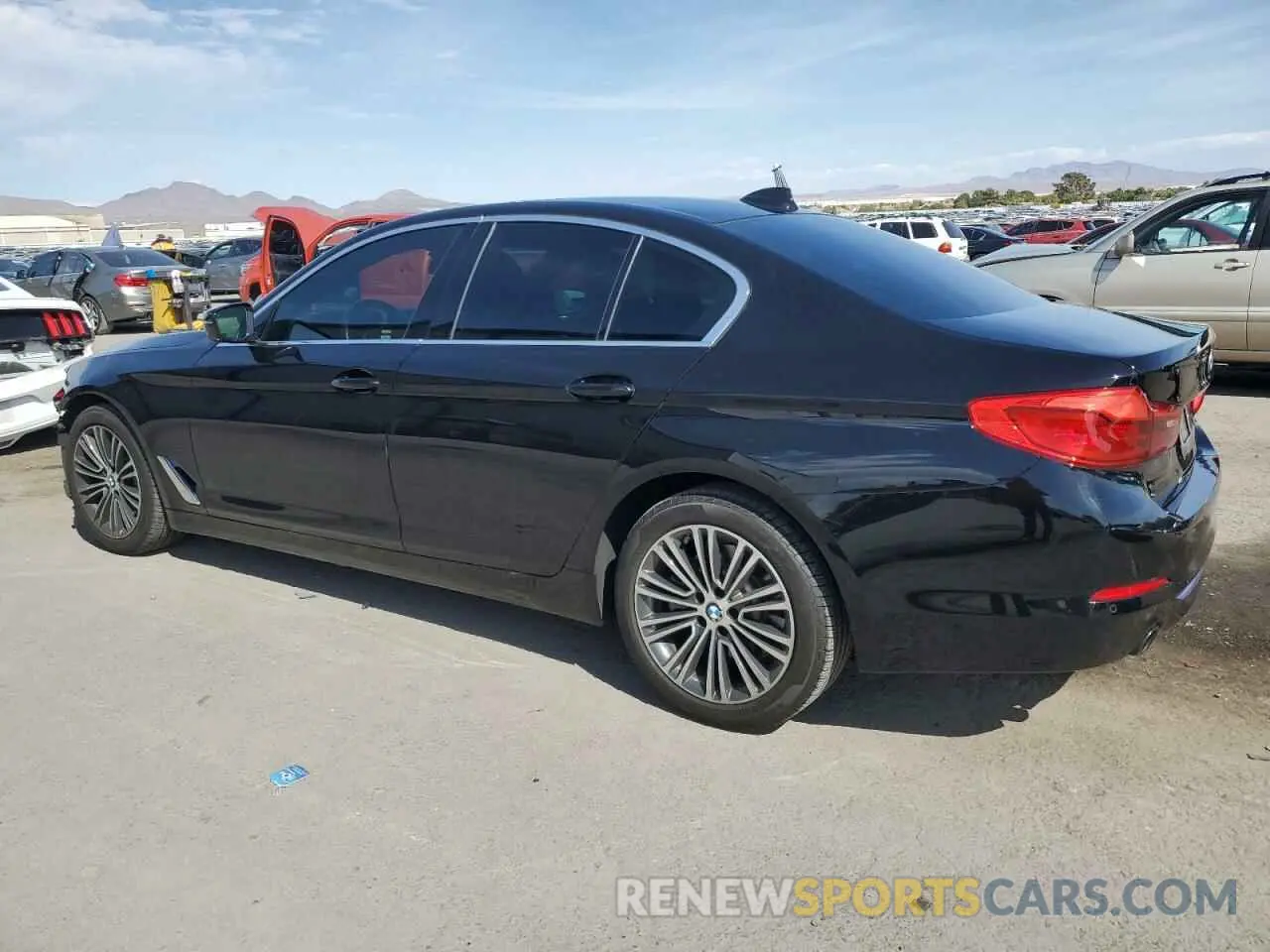 2 Photograph of a damaged car WBAJA5C52KWW37054 BMW 5 SERIES 2019