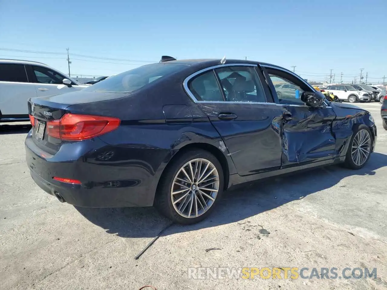 3 Photograph of a damaged car WBAJA5C53KBX86452 BMW 5 SERIES 2019