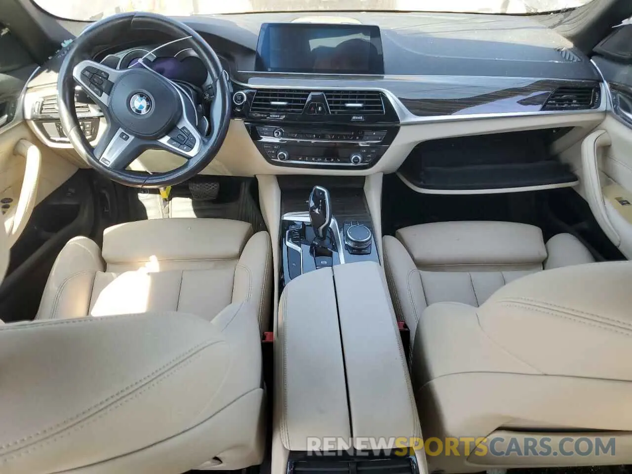 8 Photograph of a damaged car WBAJA5C53KBX86452 BMW 5 SERIES 2019