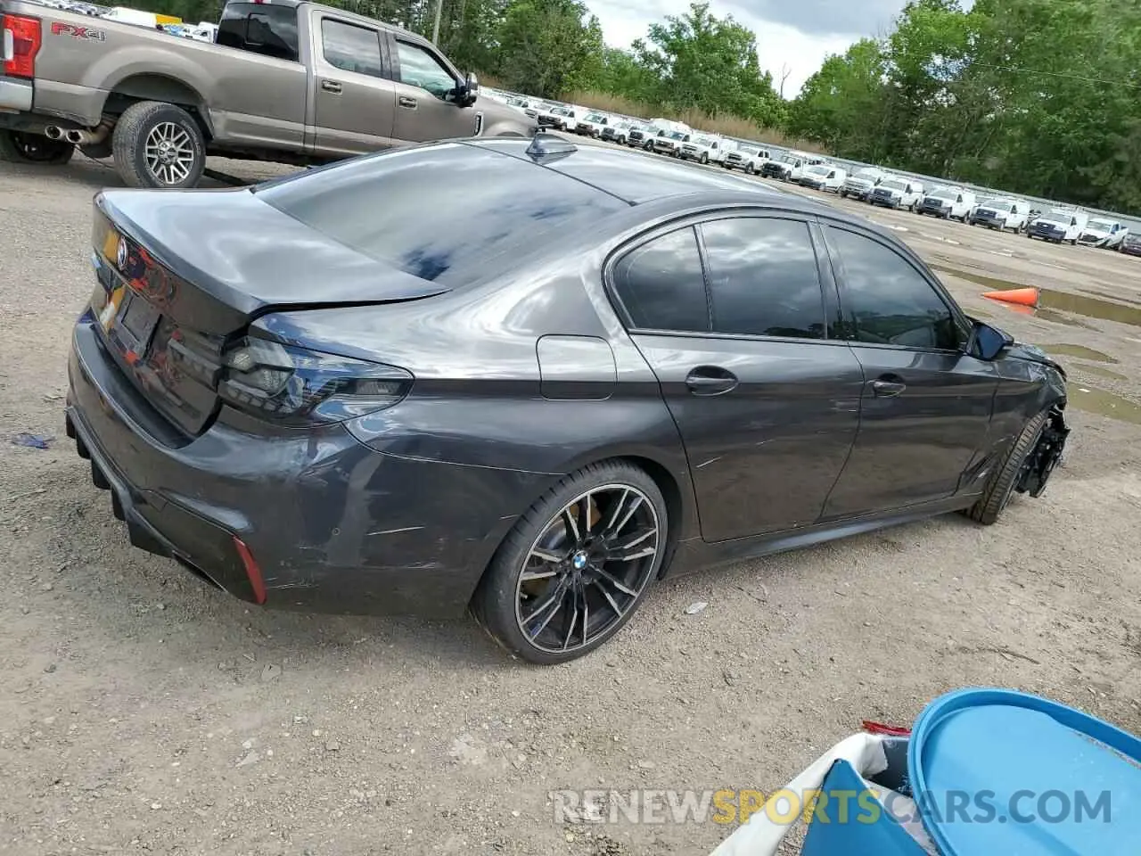 3 Photograph of a damaged car WBAJA5C53KWW30663 BMW 5 SERIES 2019