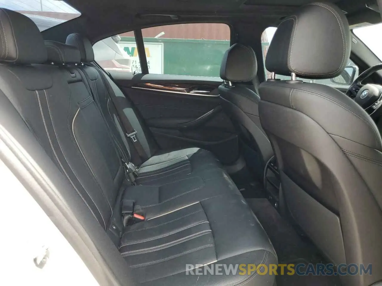 10 Photograph of a damaged car WBAJA5C54KWW26606 BMW 5 SERIES 2019