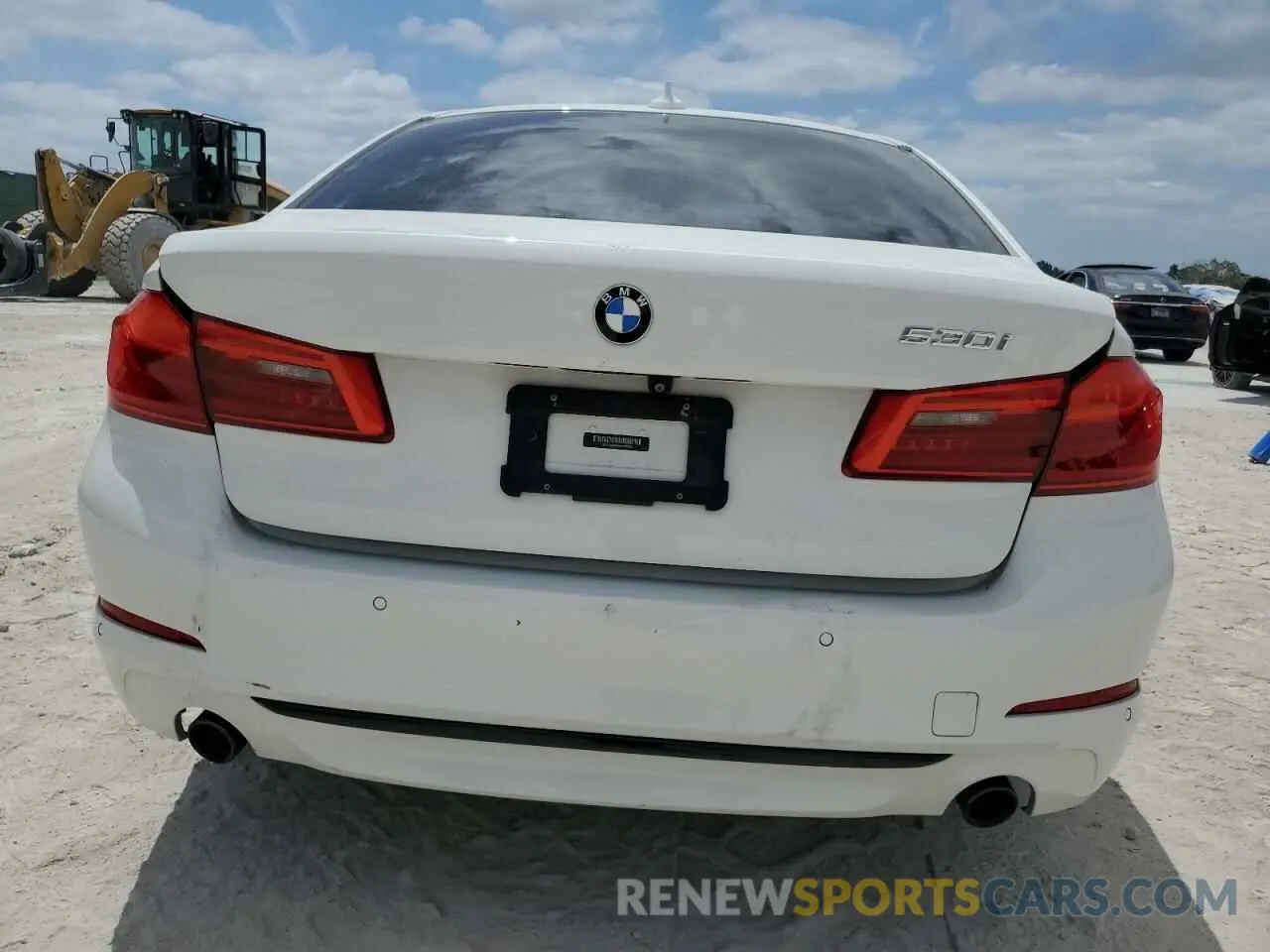 6 Photograph of a damaged car WBAJA5C54KWW26606 BMW 5 SERIES 2019