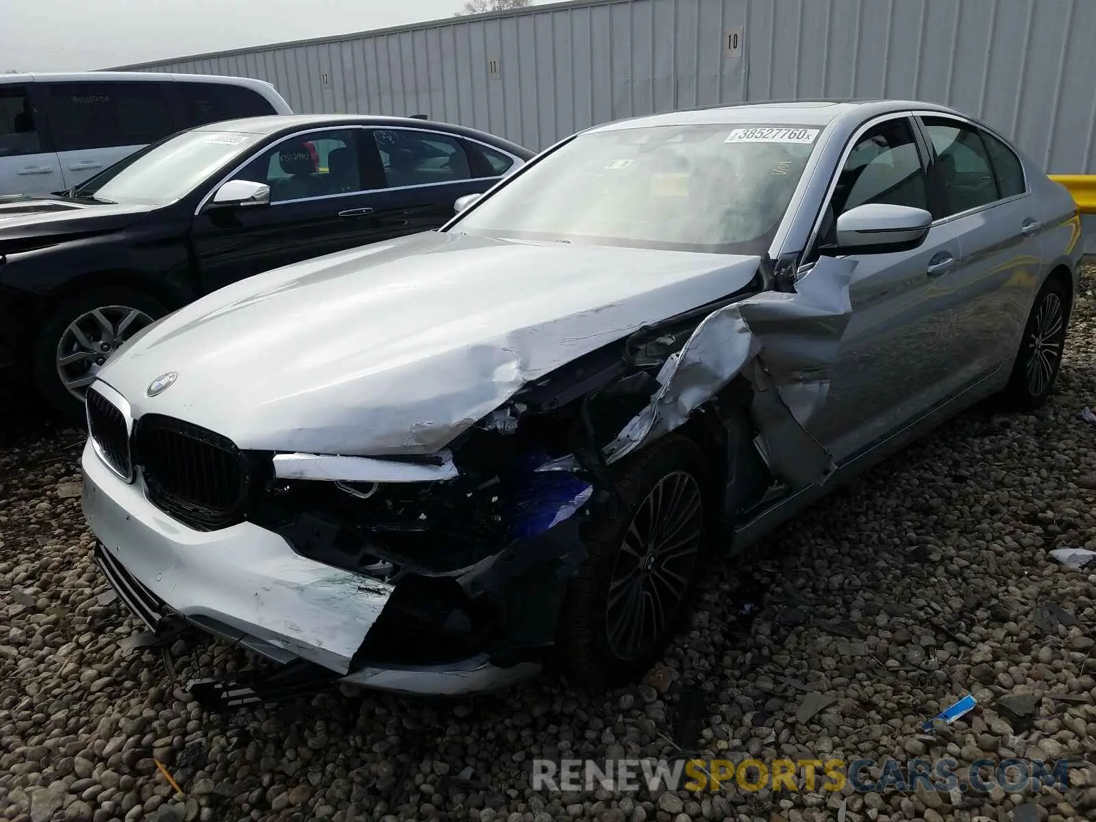2 Photograph of a damaged car WBAJA5C55KBX86629 BMW 5 SERIES 2019