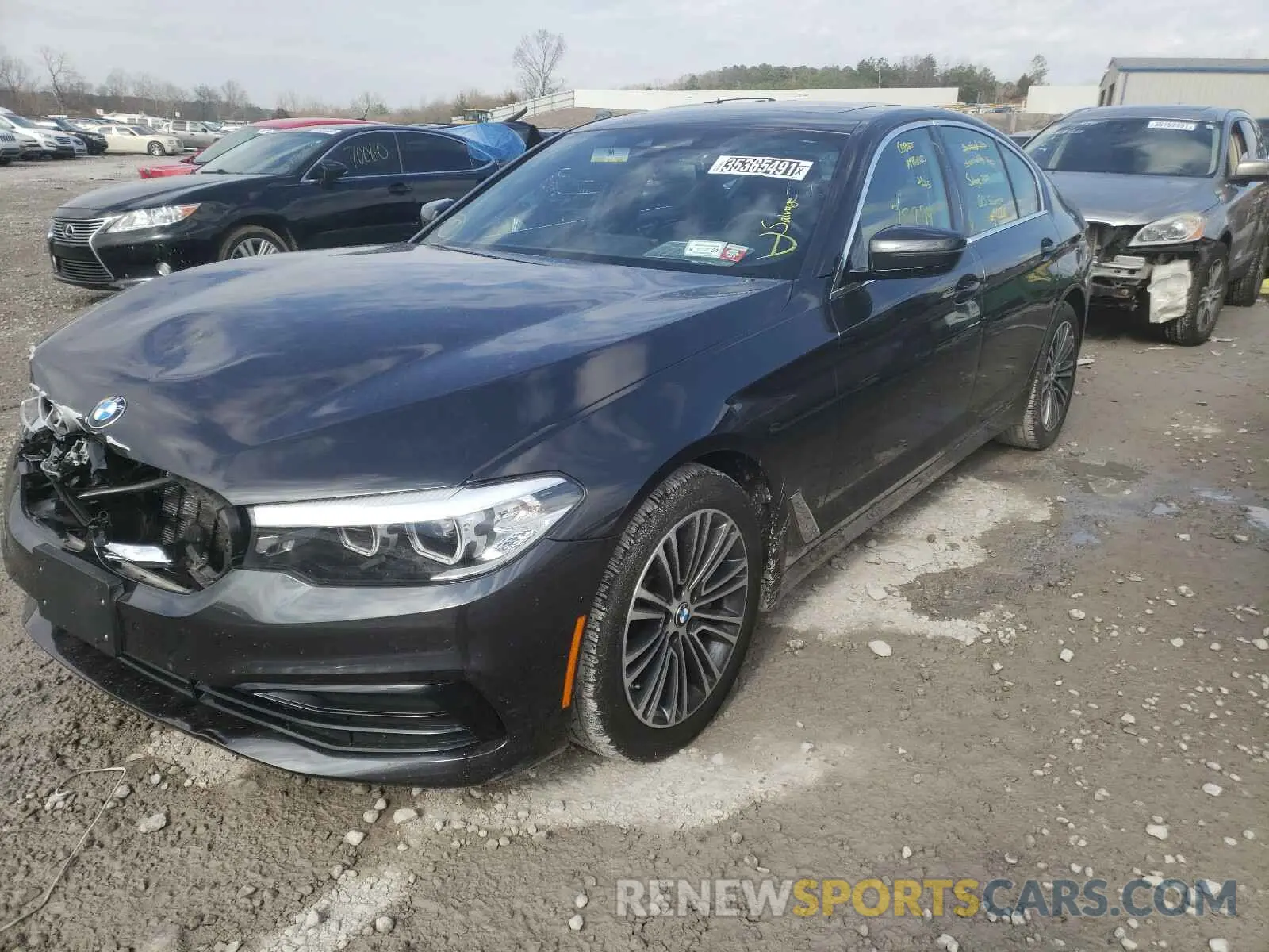 2 Photograph of a damaged car WBAJA5C55KBX86730 BMW 5 SERIES 2019